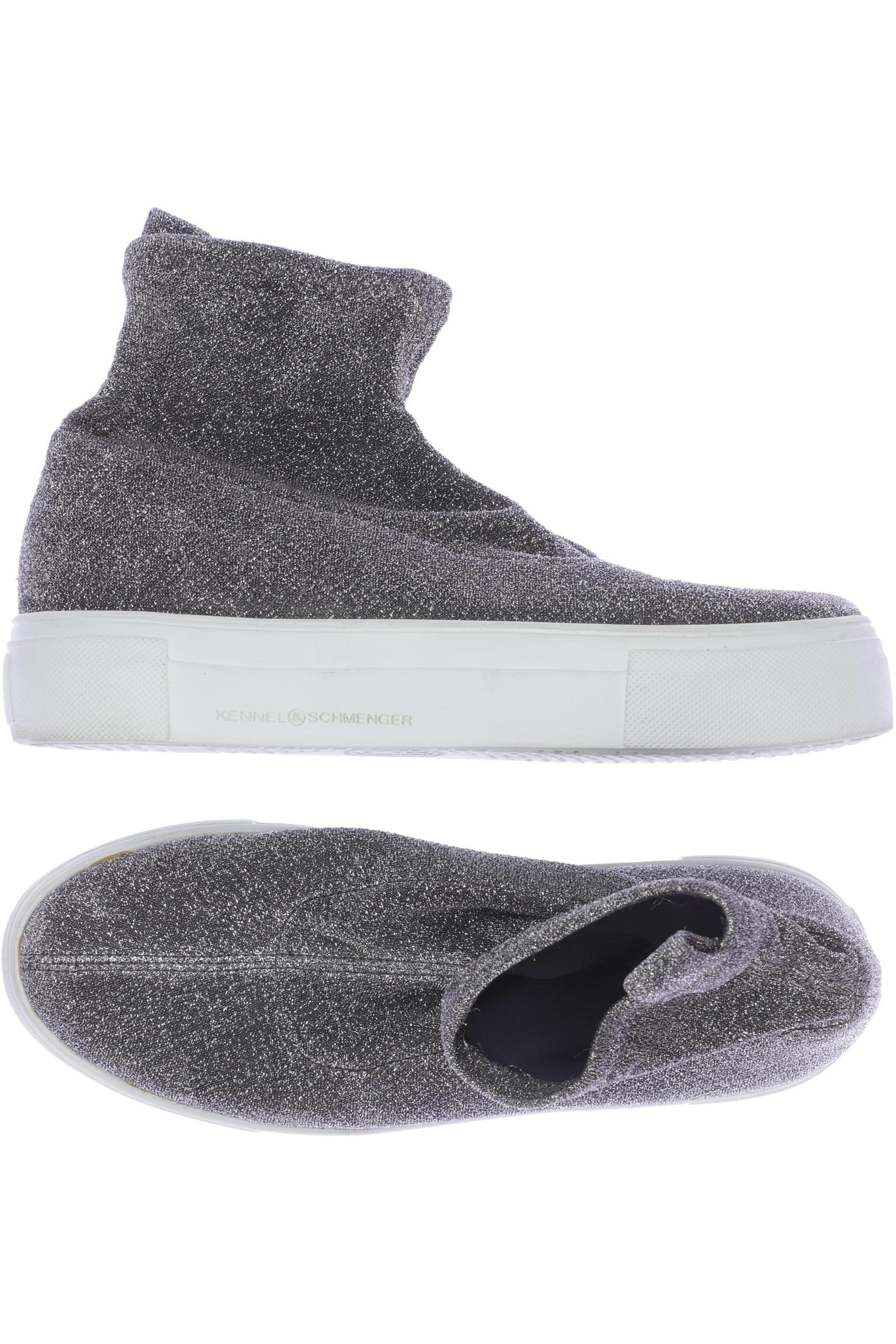 

Kennel & Schmenger Damen Stiefelette, silber, Gr. 3.5