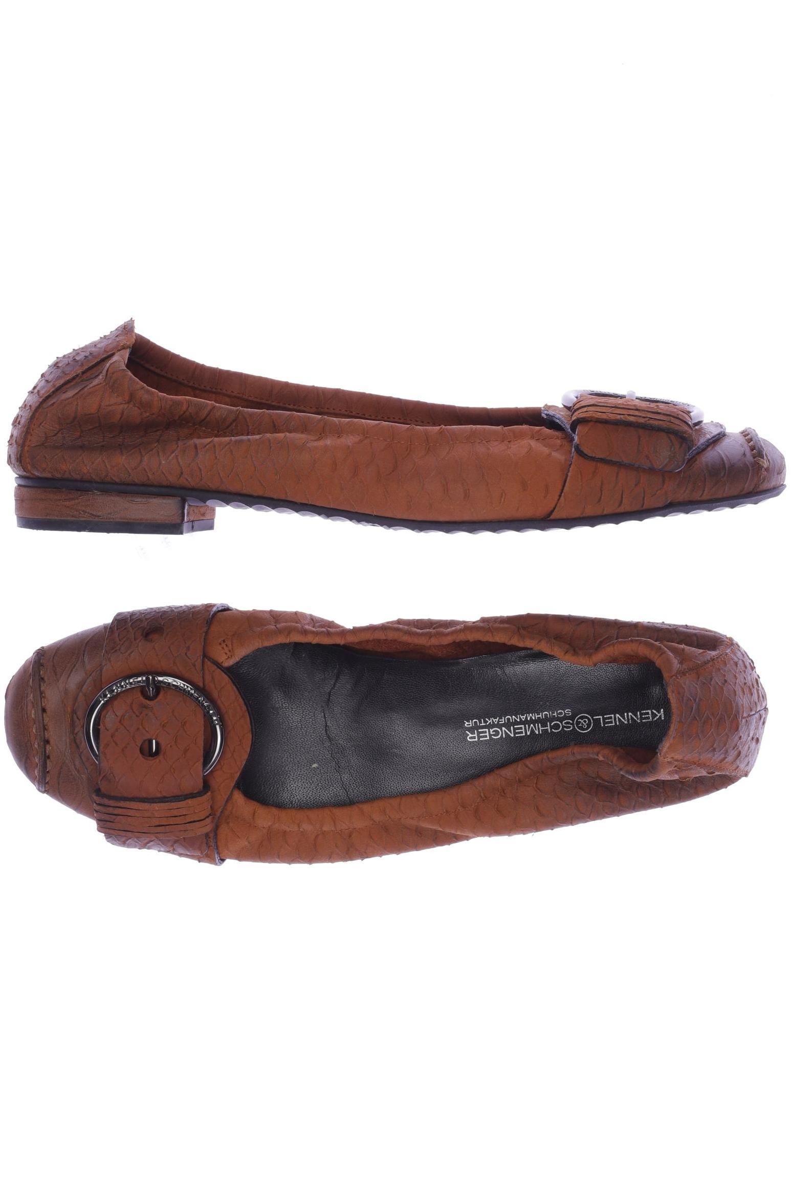 

Kennel & Schmenger Damen Ballerinas, braun, Gr. 7