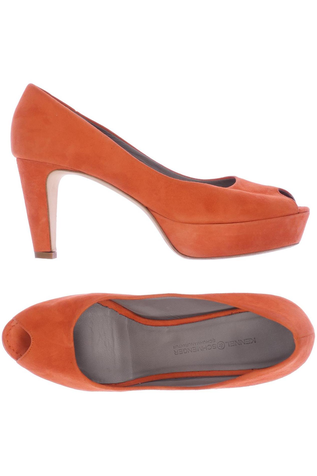 

Kennel & Schmenger Damen Pumps, orange, Gr. 6.5