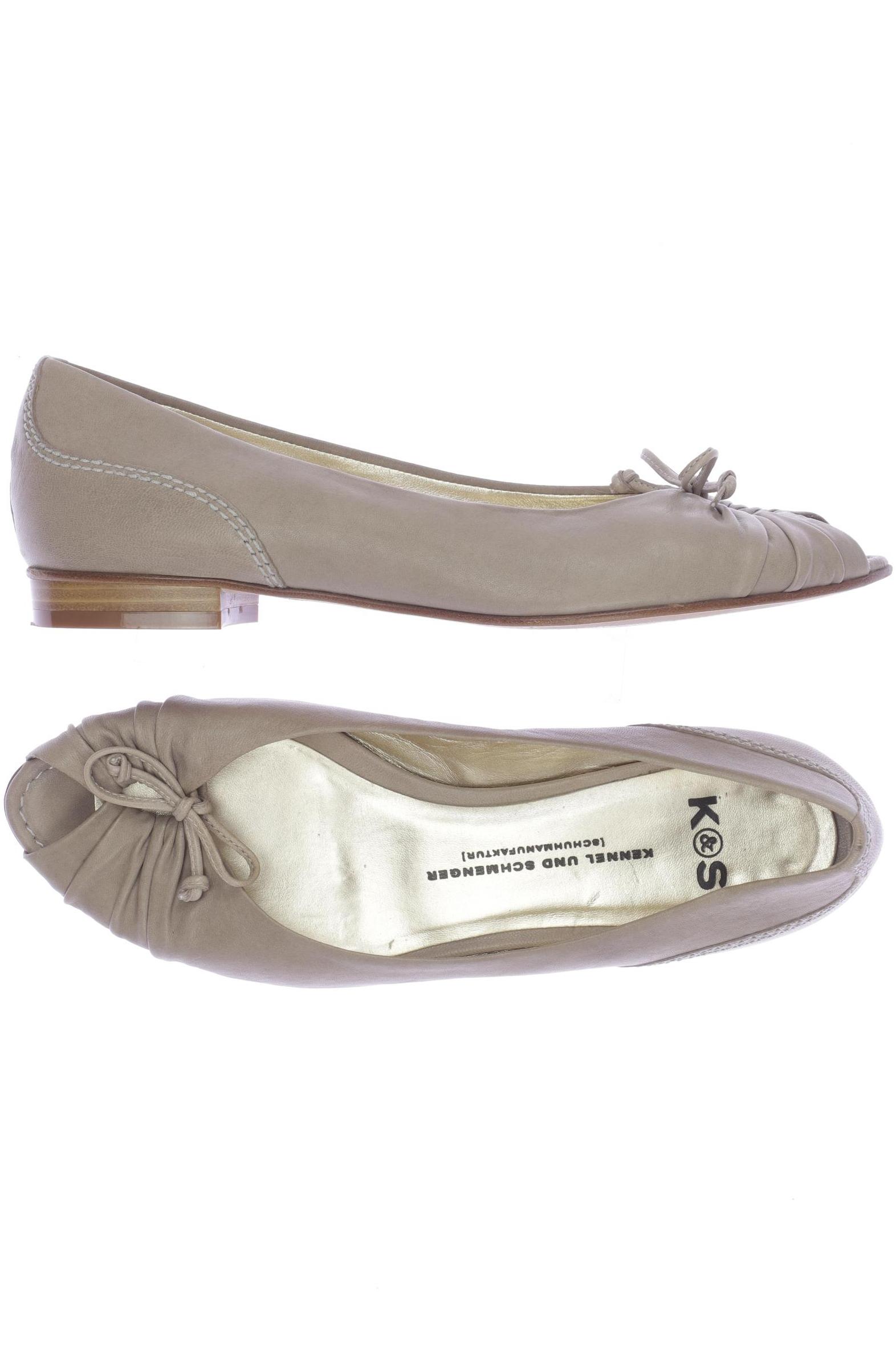 

Kennel & Schmenger Damen Ballerinas, beige, Gr. 5.5