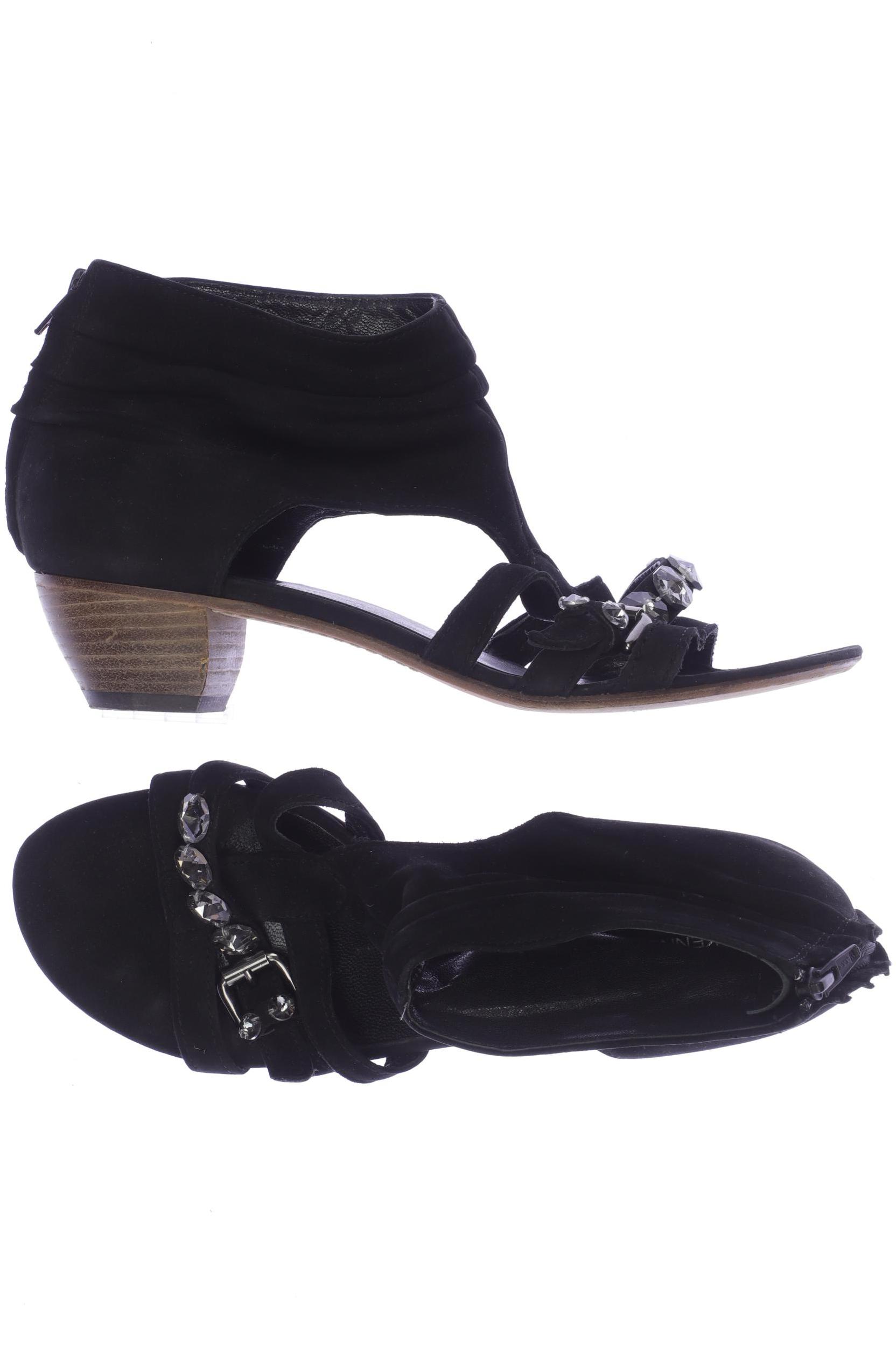 Thumbnail - Kennel &amp; Schmenger Damen Sandale, schwarz, Gr. 5.5