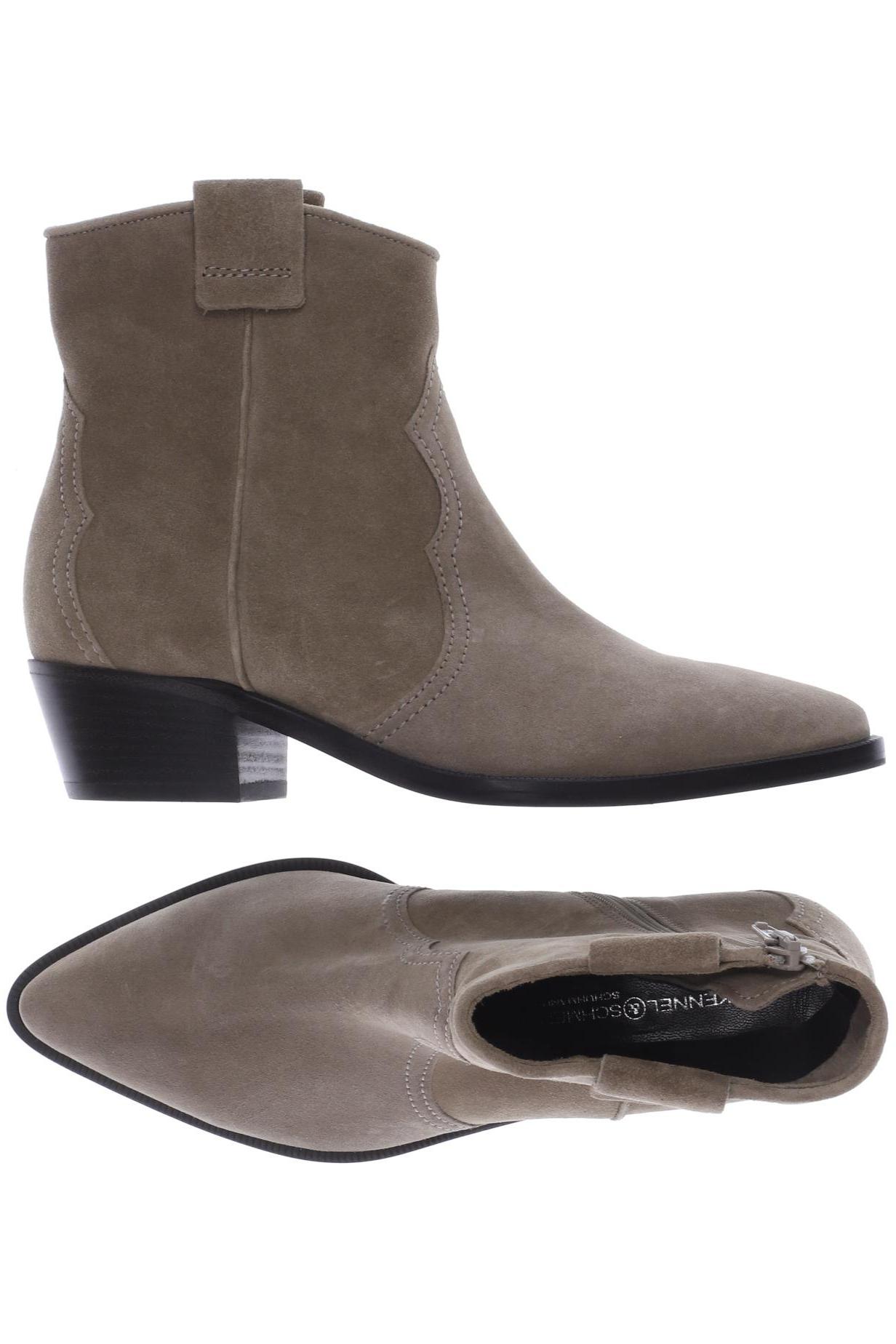 

Kennel & Schmenger Damen Stiefelette, beige, Gr. 3