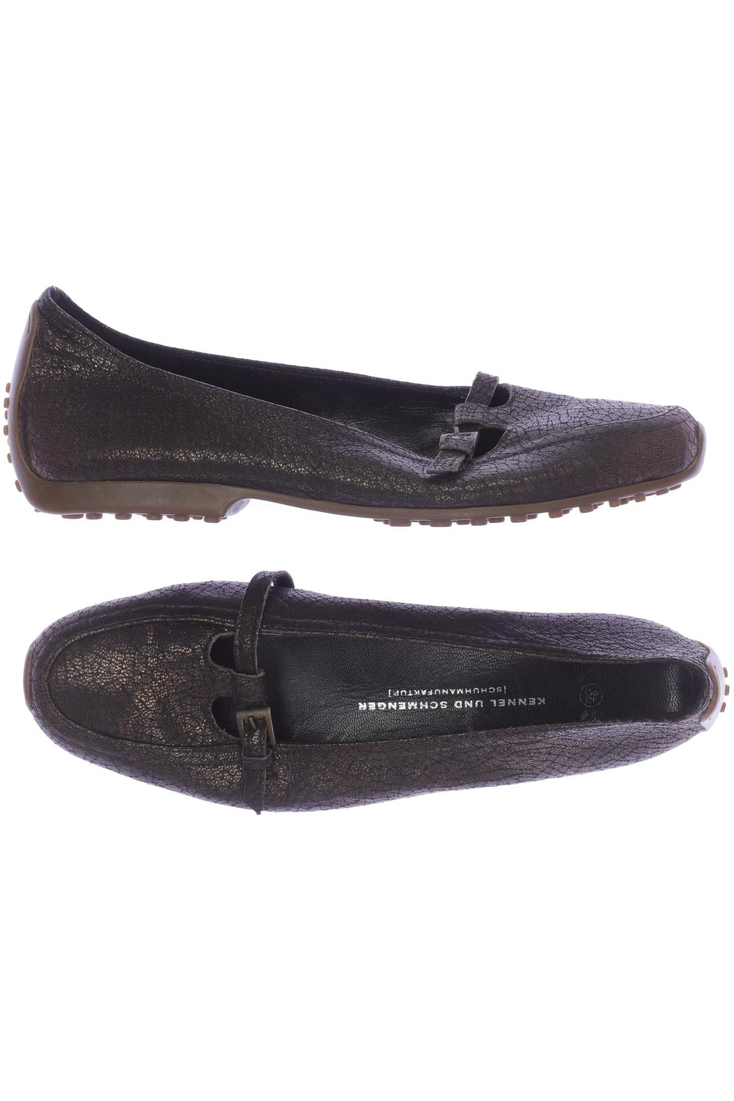 

Kennel & Schmenger Damen Ballerinas, braun, Gr. 3.5