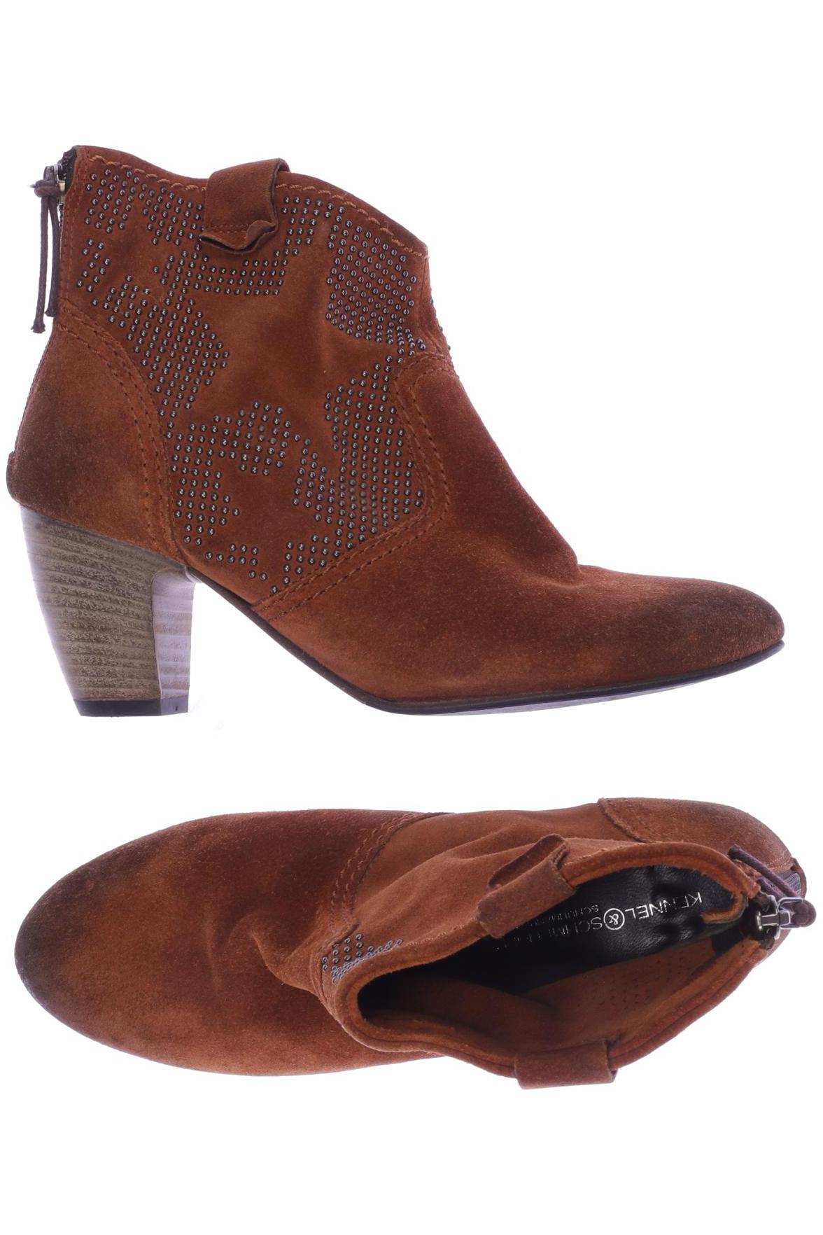 

Kennel & Schmenger Damen Stiefelette, orange, Gr. 5