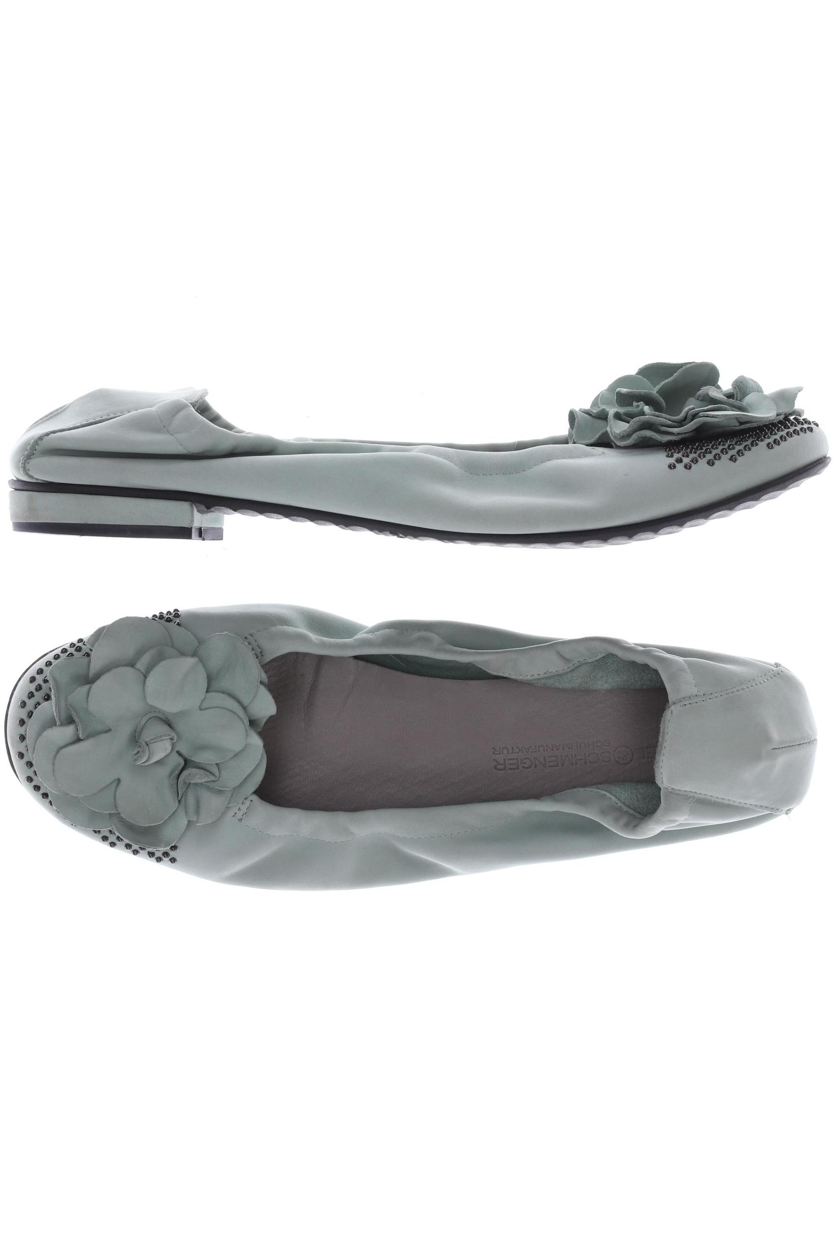 

Kennel & Schmenger Damen Ballerinas, hellgrün, Gr. 6.5