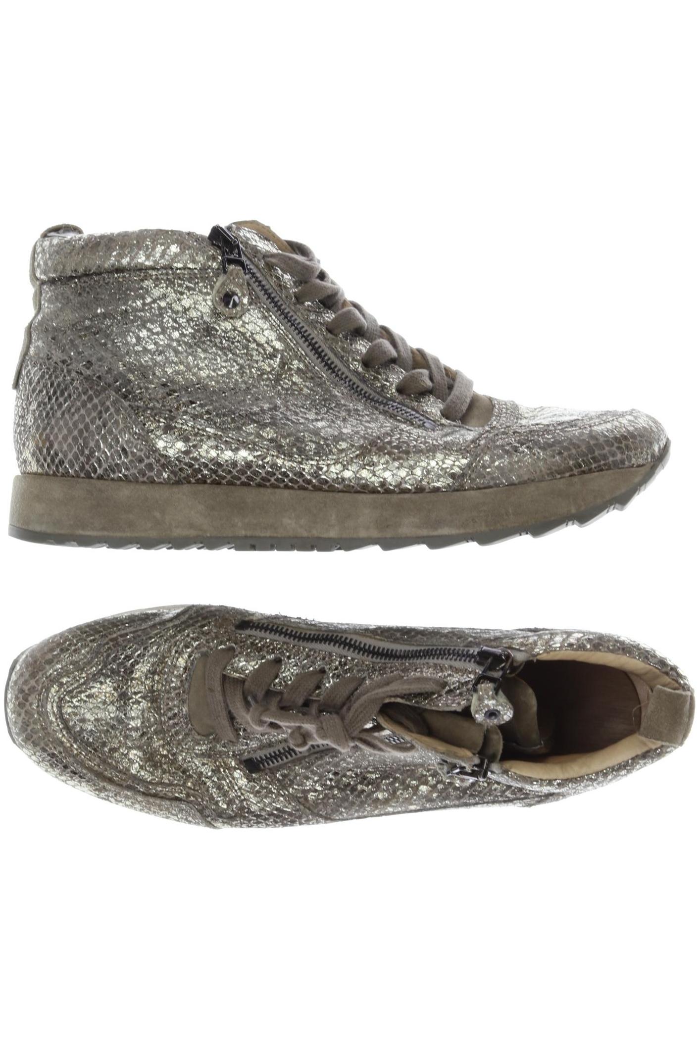 Thumbnail - Kennel &amp; Schmenger Damen Sneakers, gold, Gr. 7.5