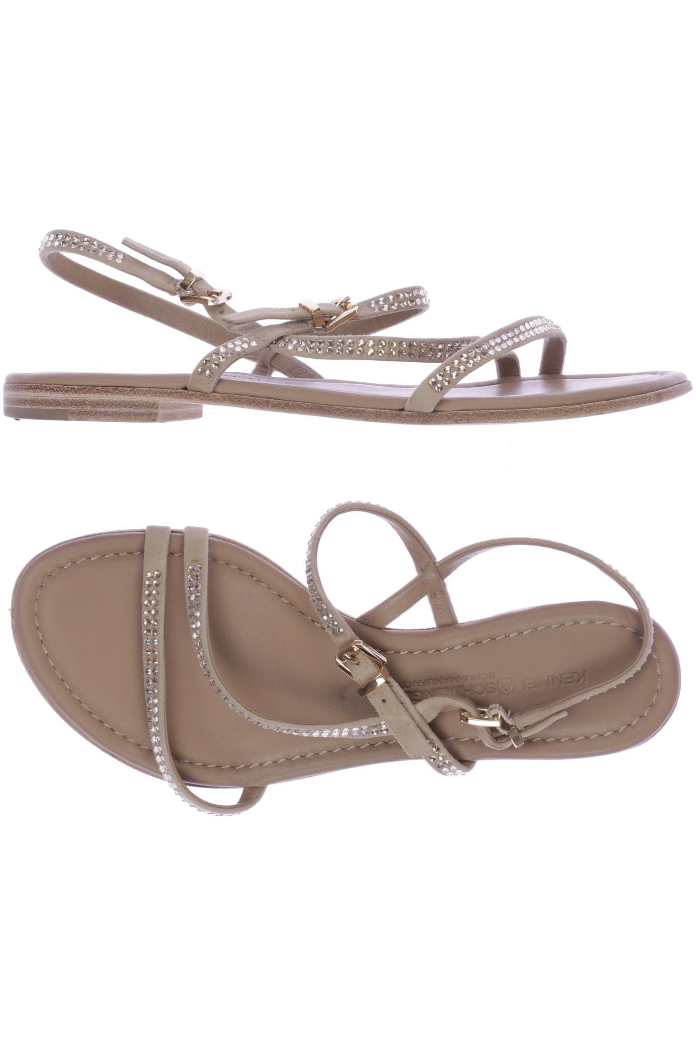

Kennel & Schmenger Damen Sandale, beige, Gr. 3.5