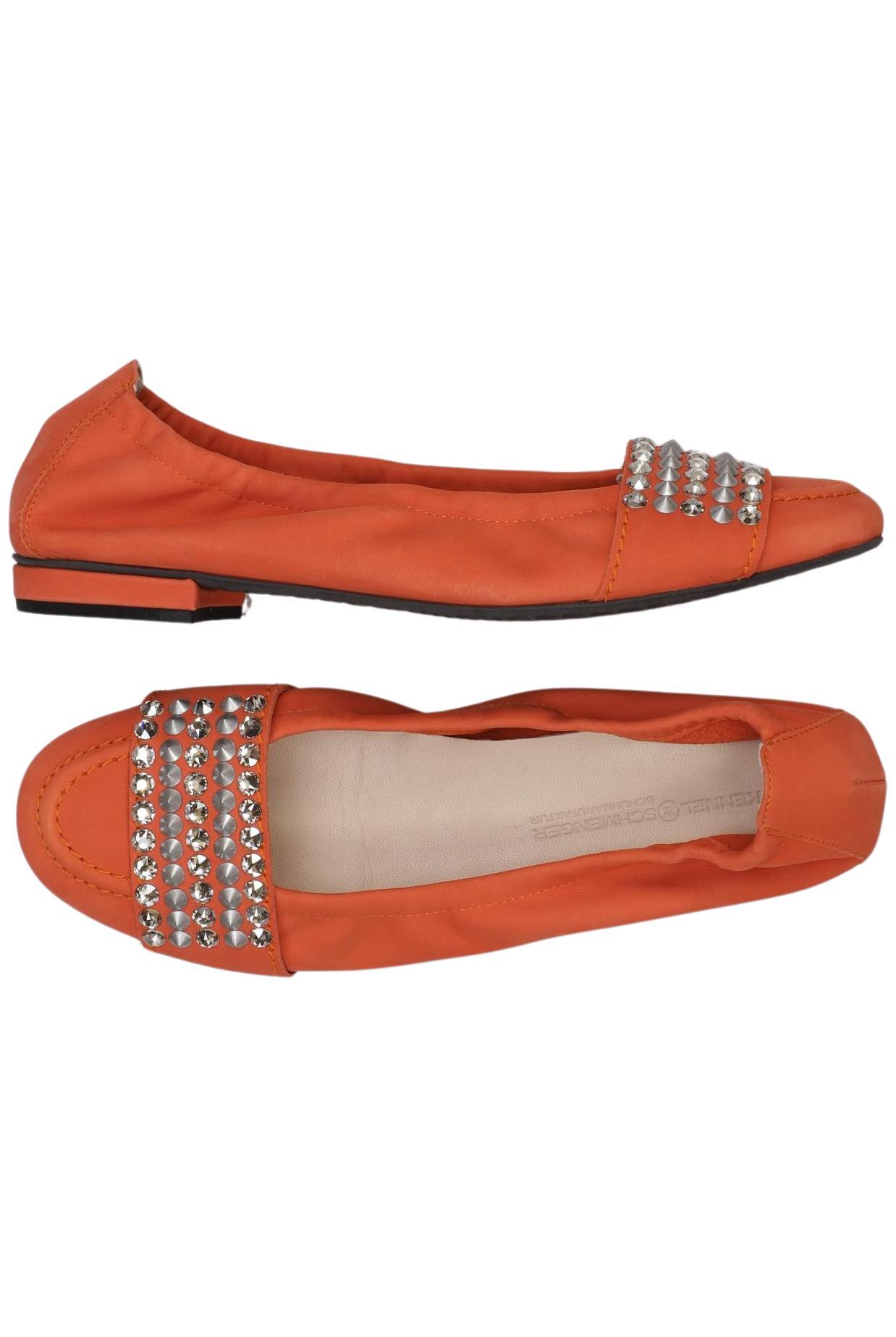 

Kennel & Schmenger Damen Ballerinas, orange, Gr. 6.5