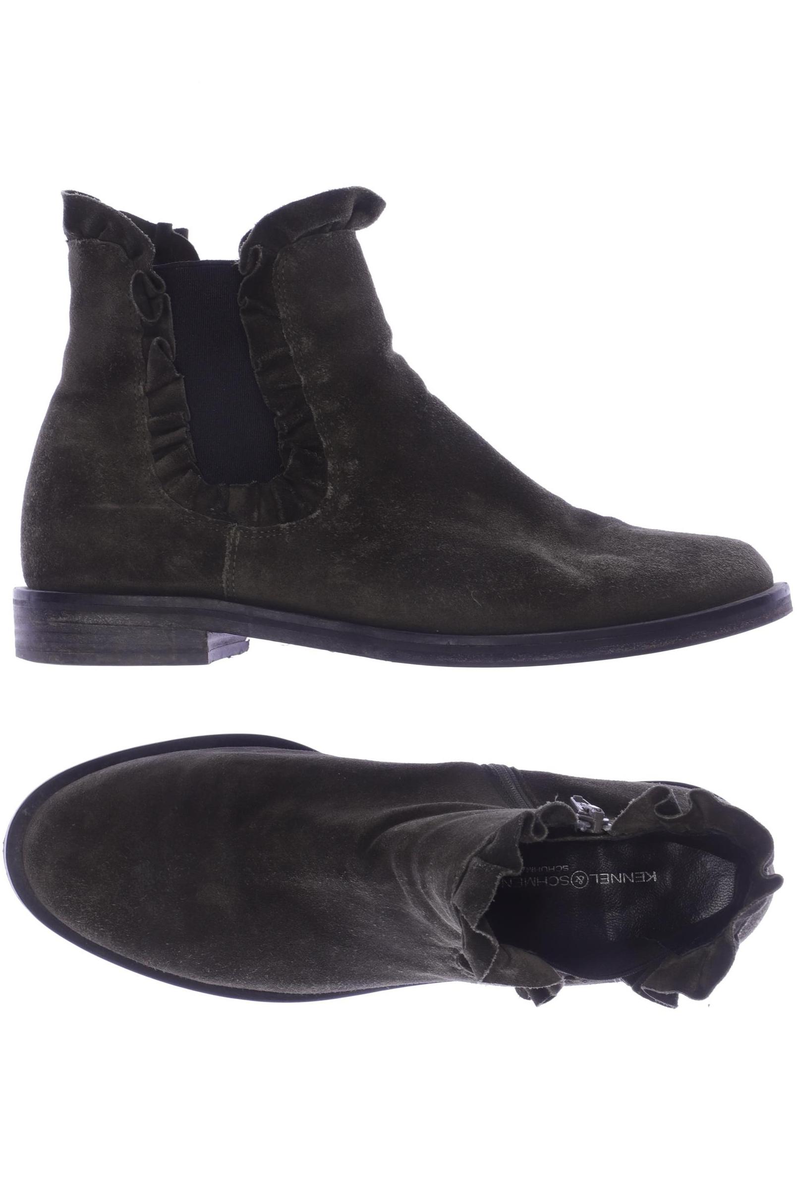 

Kennel & Schmenger Damen Stiefelette, grün, Gr. 6.5