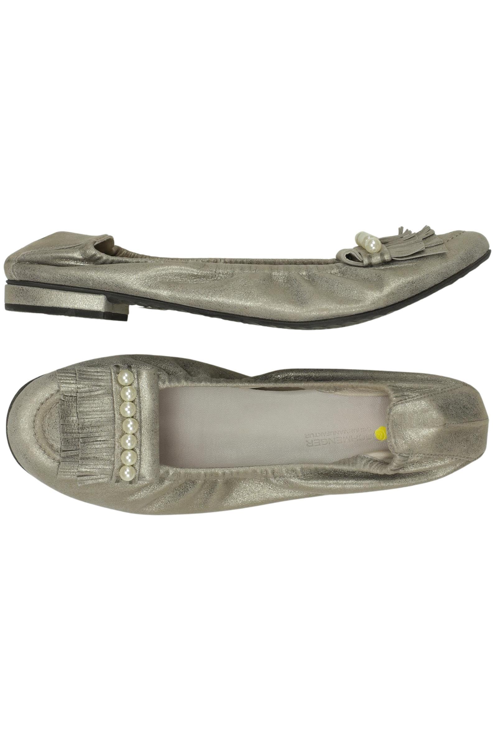 

Kennel & Schmenger Damen Ballerinas, silber, Gr. 9