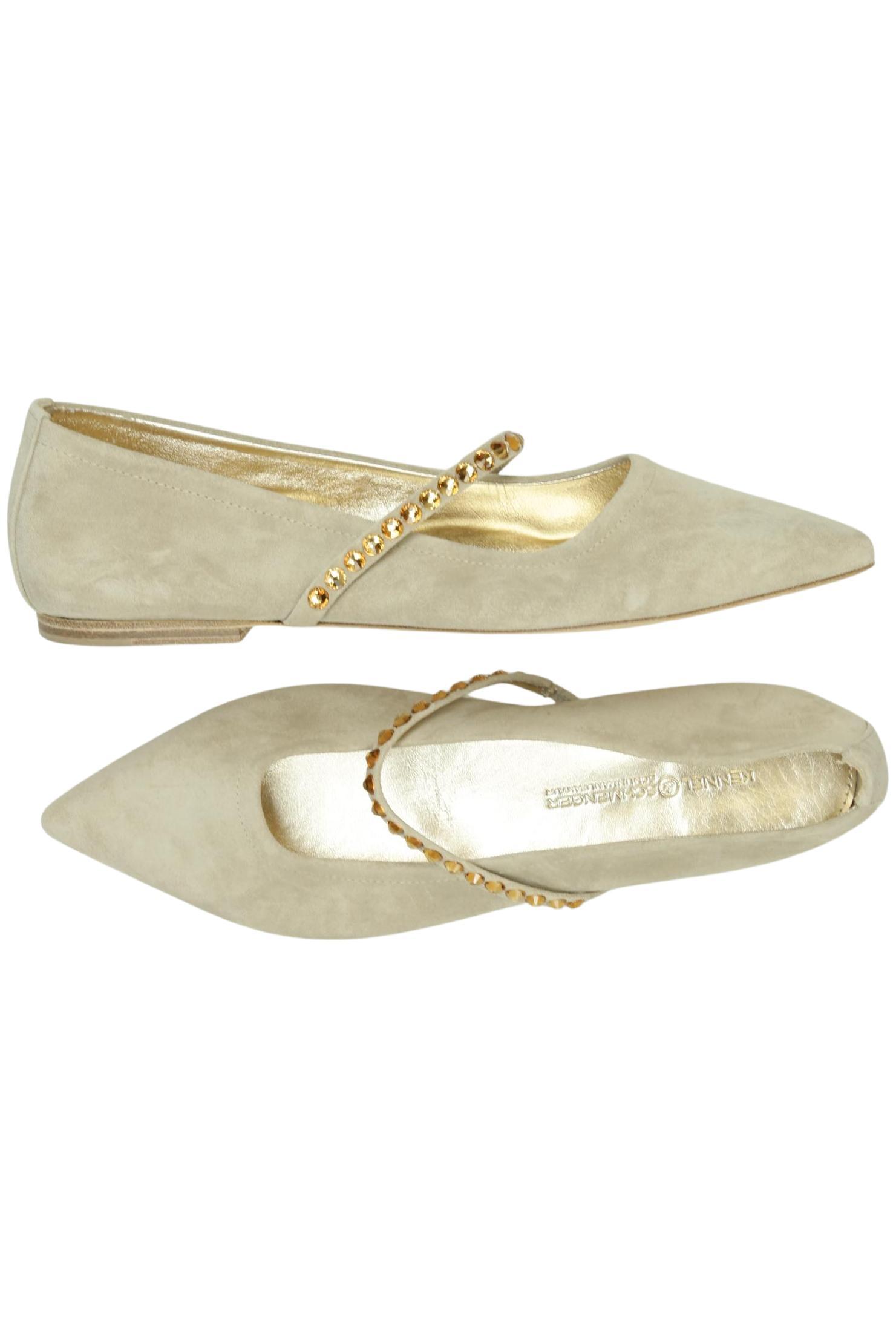 

Kennel & Schmenger Damen Ballerinas, beige, Gr. 5.5