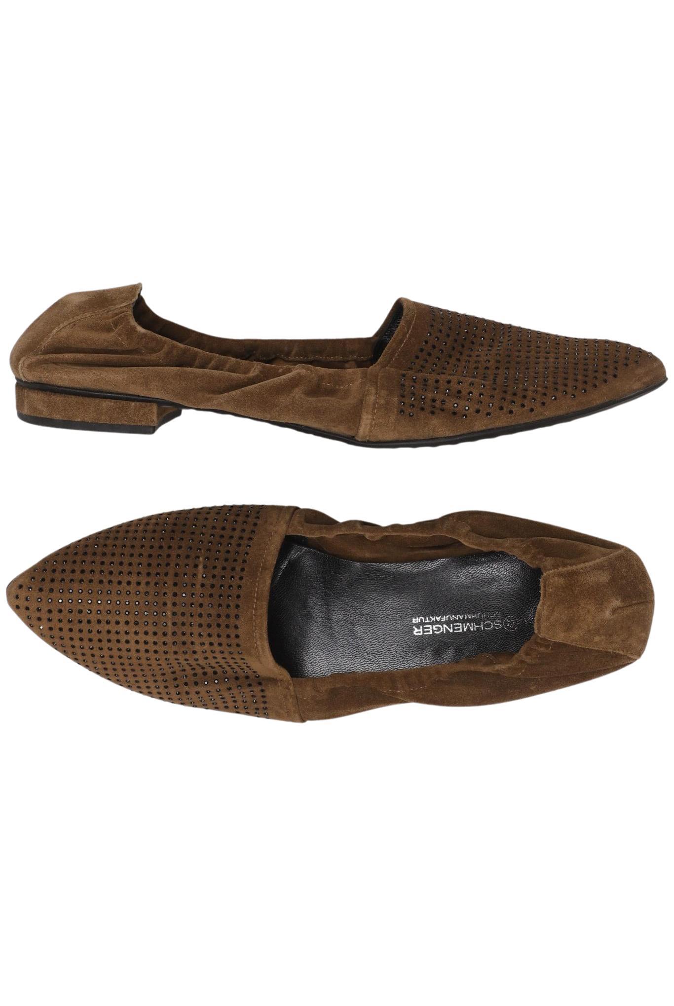 

Kennel & Schmenger Damen Ballerinas, braun, Gr. 7