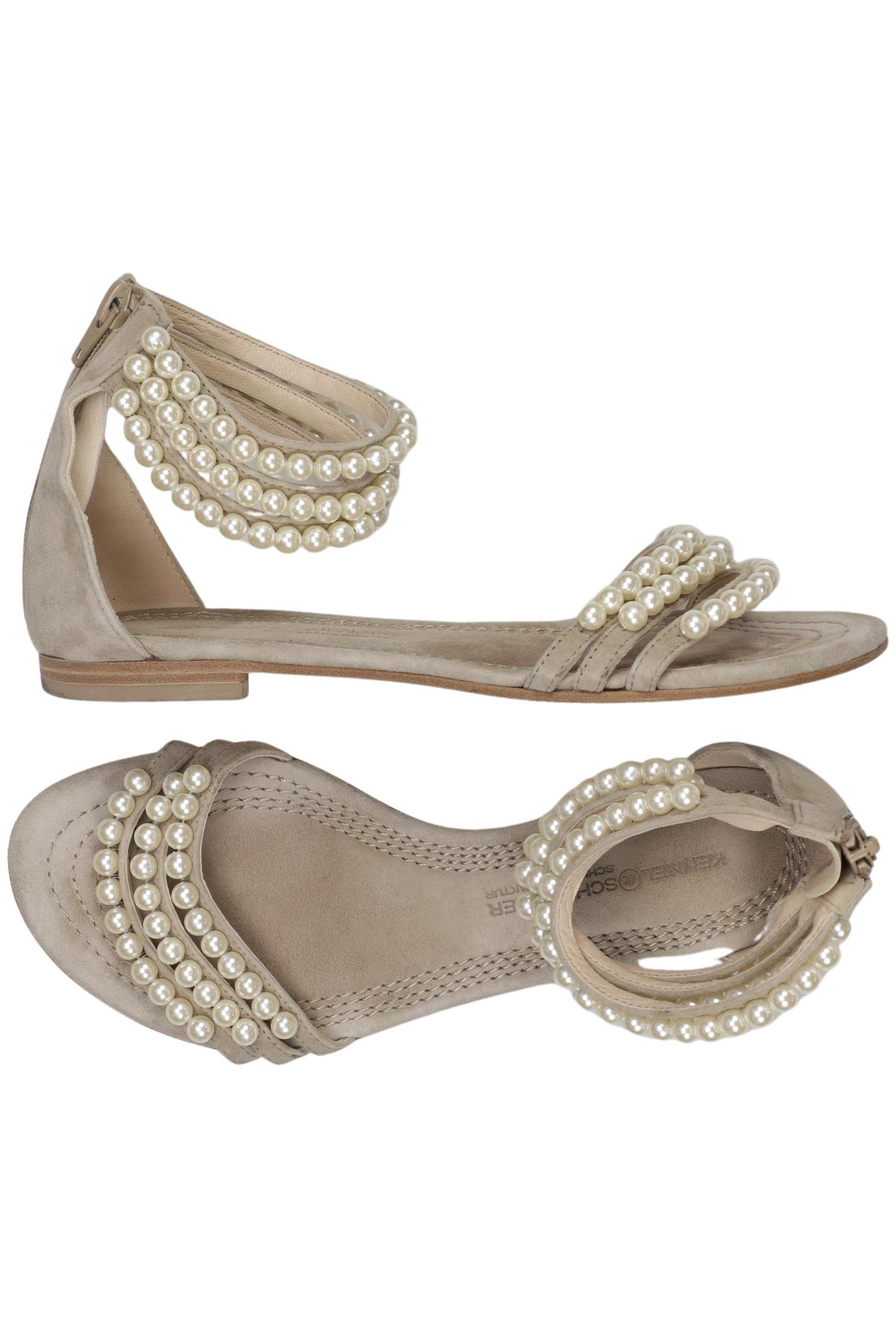 

Kennel & Schmenger Damen Sandale, beige, Gr. 4