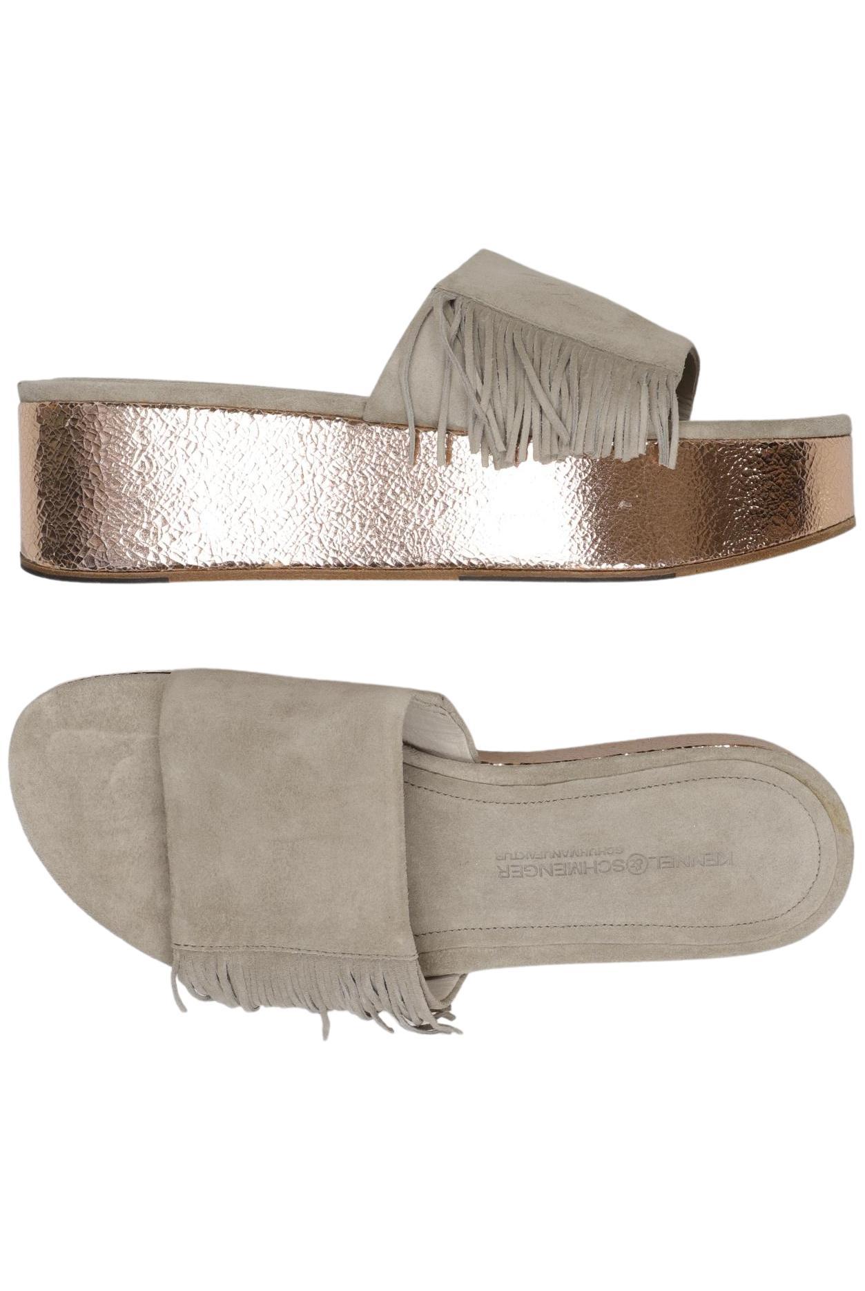 

Kennel & Schmenger Damen Sandale, beige, Gr. 5.5