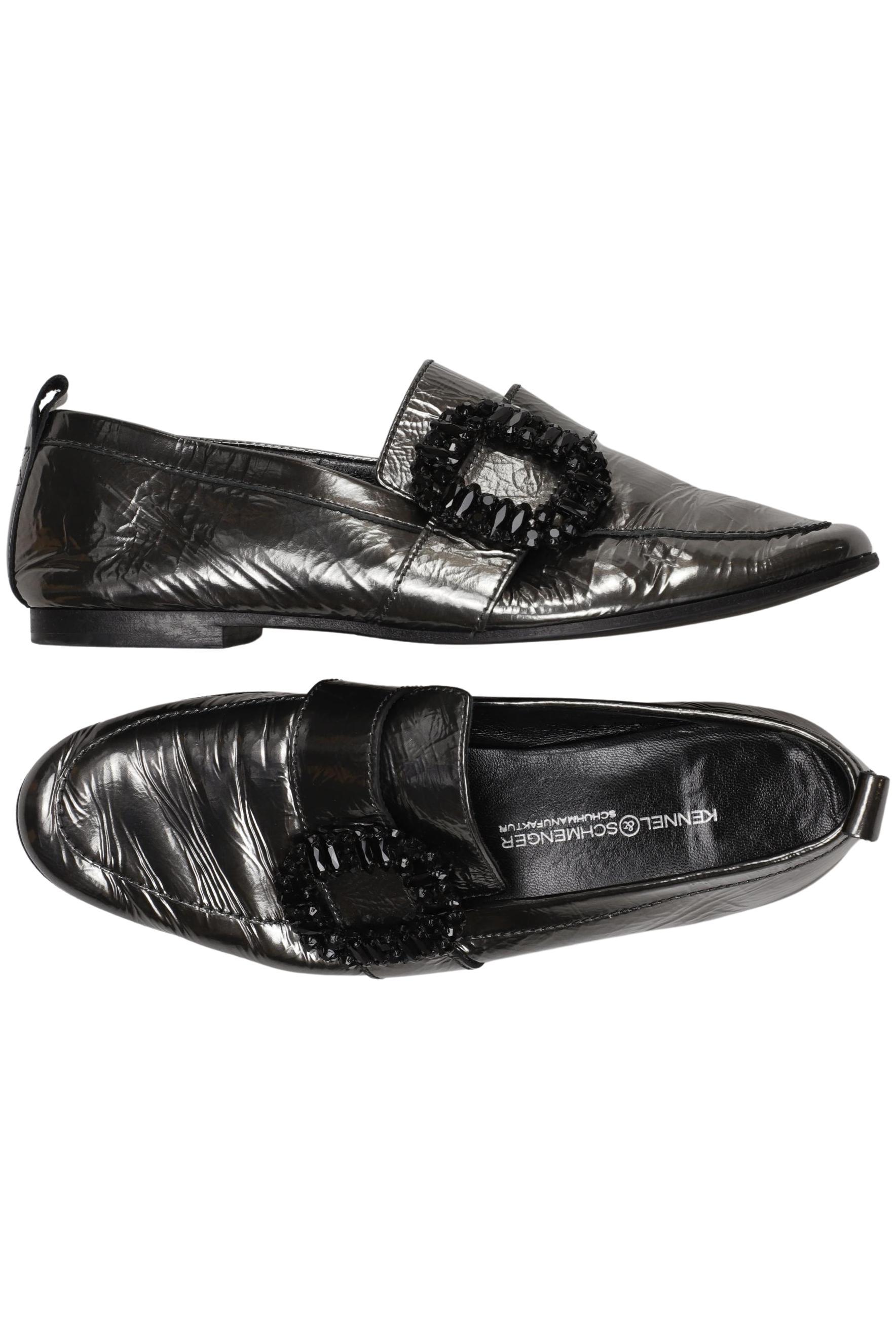 

Kennel & Schmenger Damen Halbschuh, silber, Gr. 6.5