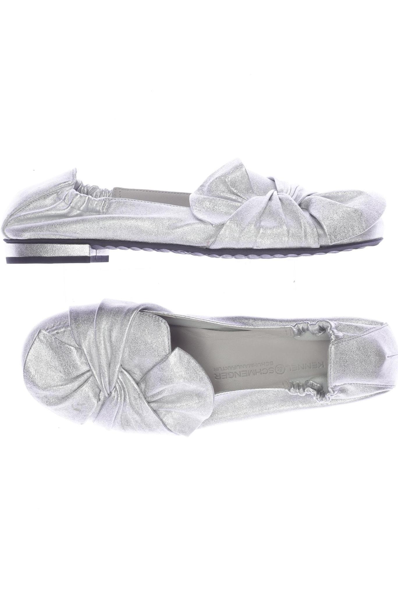 

Kennel & Schmenger Damen Ballerinas, silber, Gr. 3.5