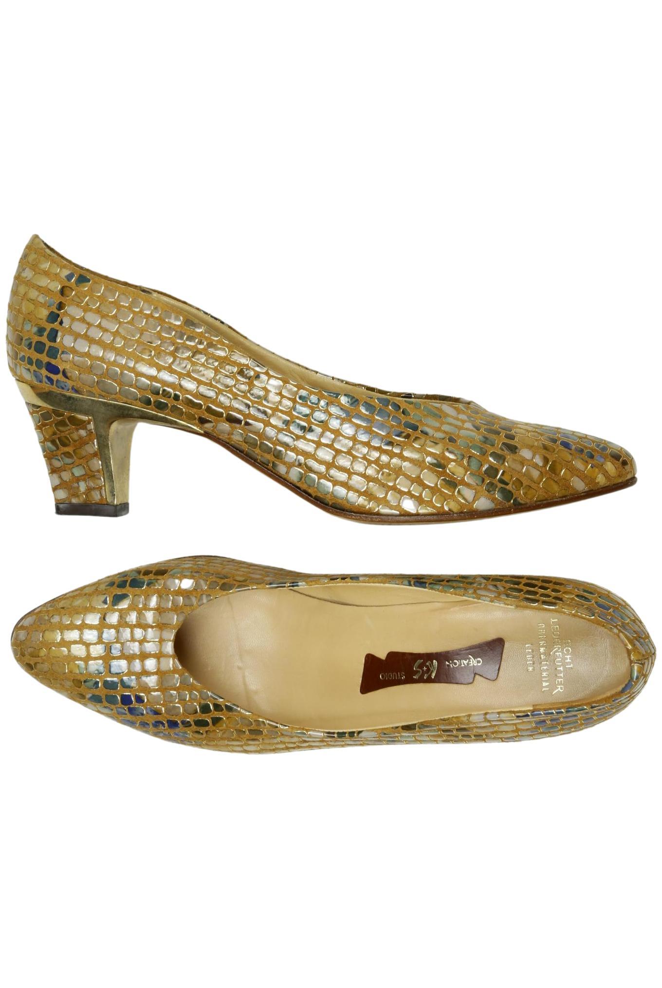 

Kennel & Schmenger Damen Pumps, gold, Gr. 6
