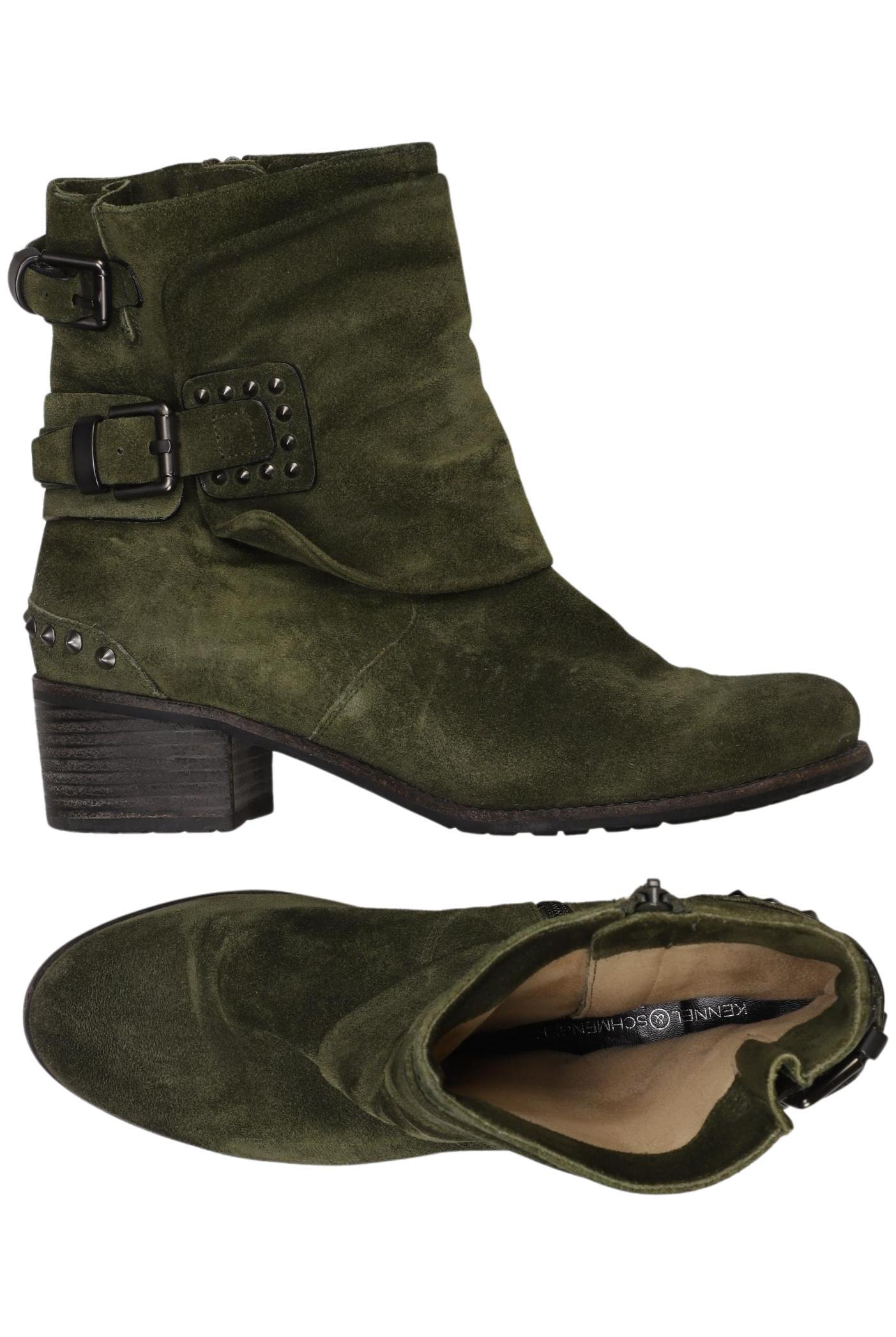 

Kennel & Schmenger Damen Stiefelette, grün, Gr. 6.5