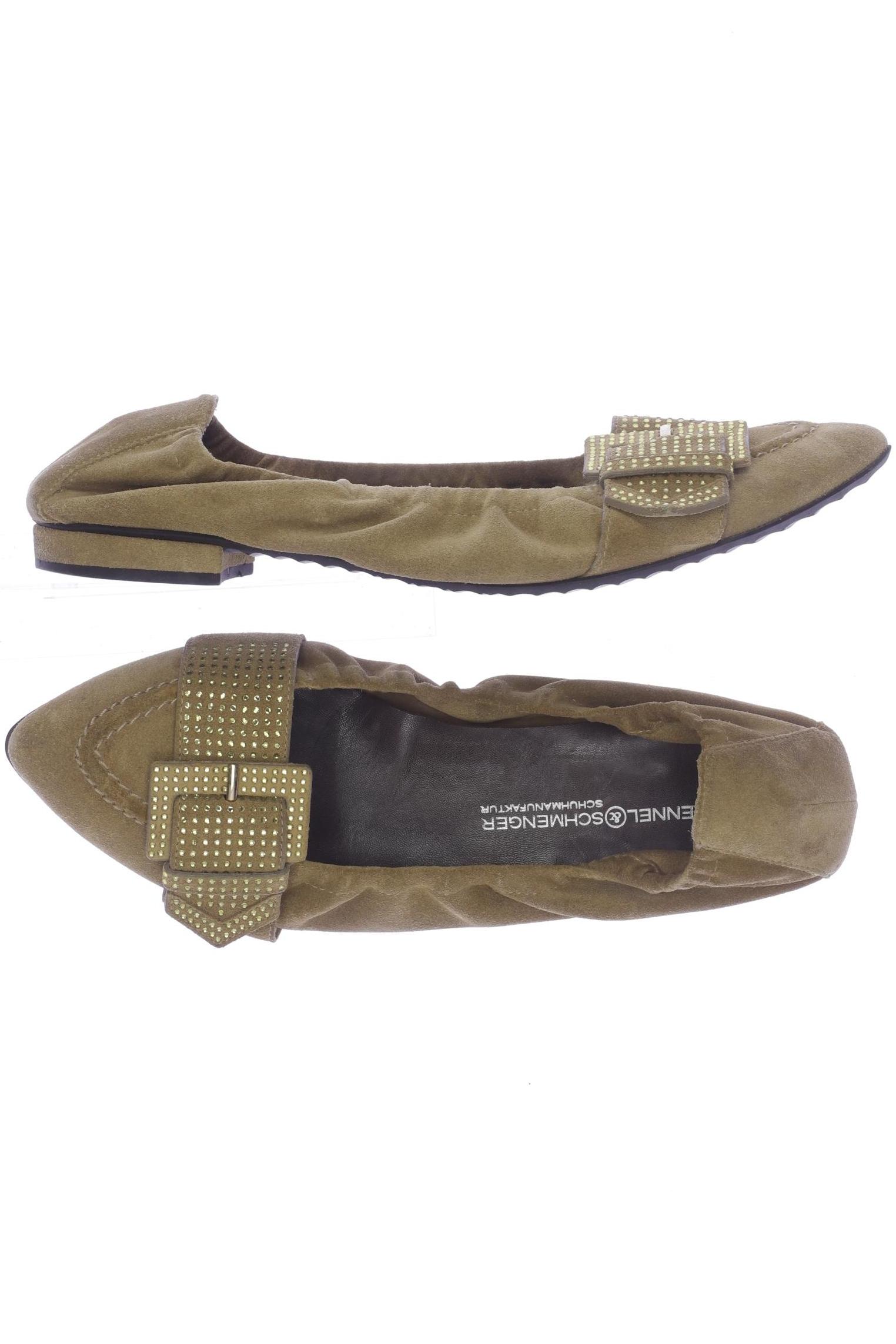 

Kennel & Schmenger Damen Ballerinas, grün, Gr. 6.5