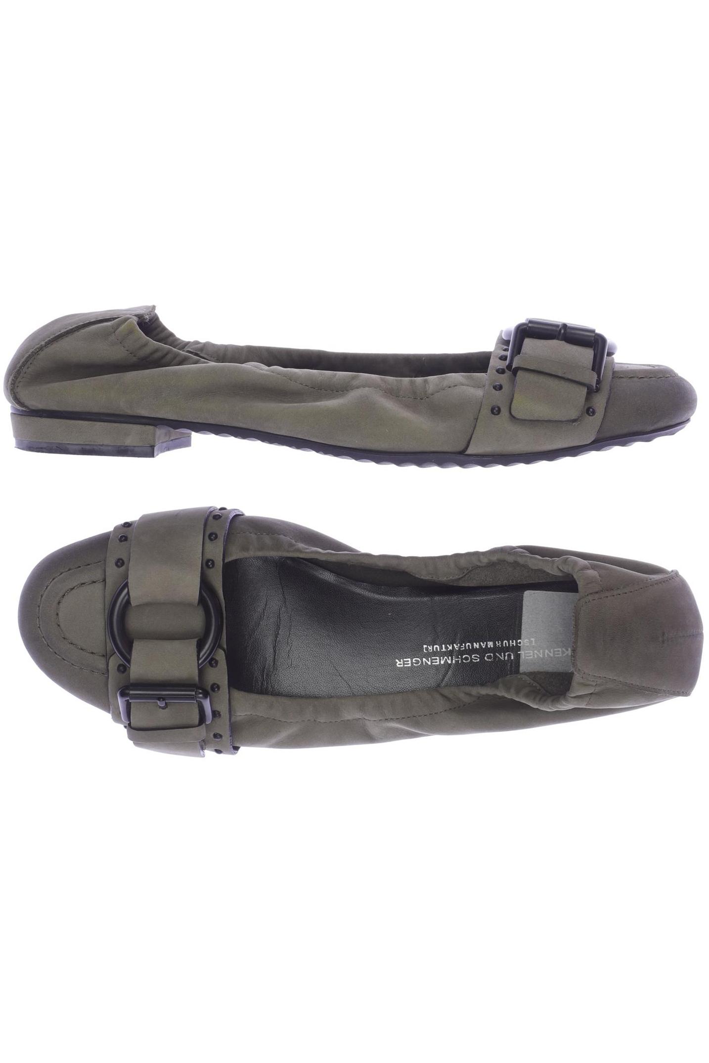 

Kennel & Schmenger Damen Ballerinas, grün, Gr. 6.5