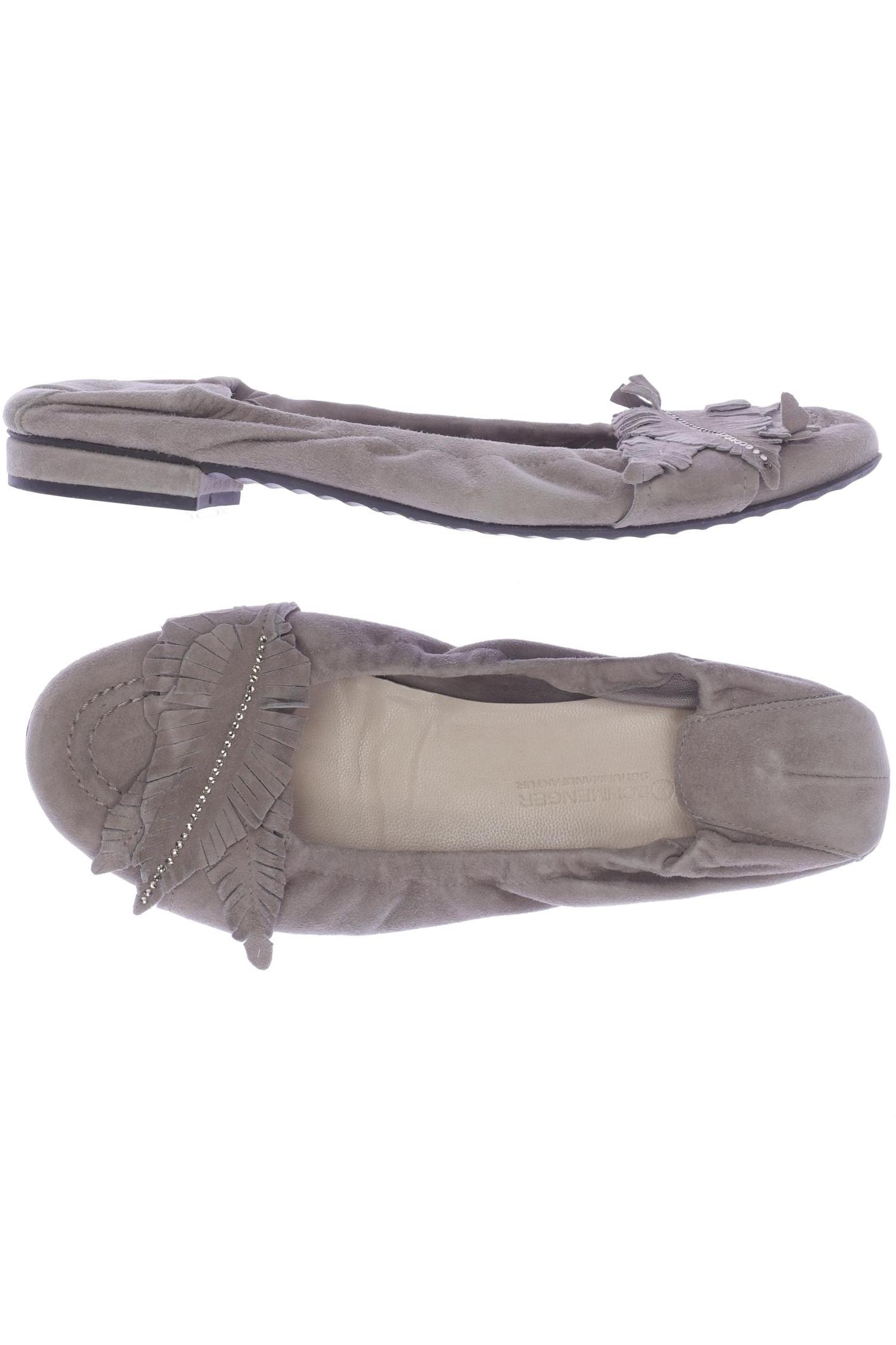

Kennel & Schmenger Damen Ballerinas, grau, Gr. 5.5
