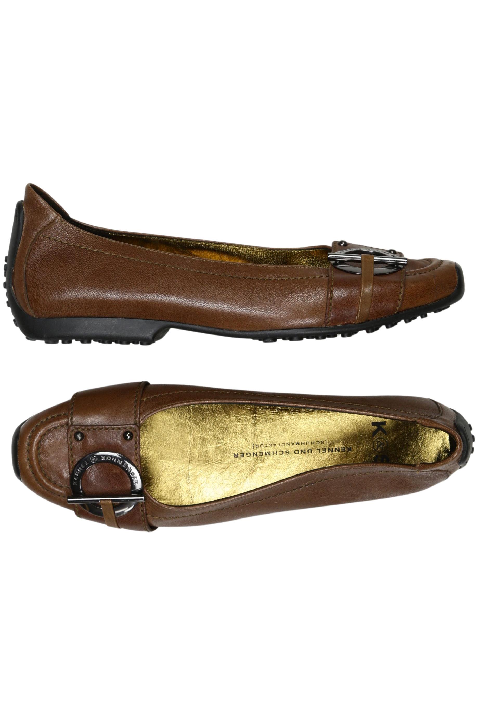 

Kennel & Schmenger Damen Ballerinas, braun, Gr. 4.5