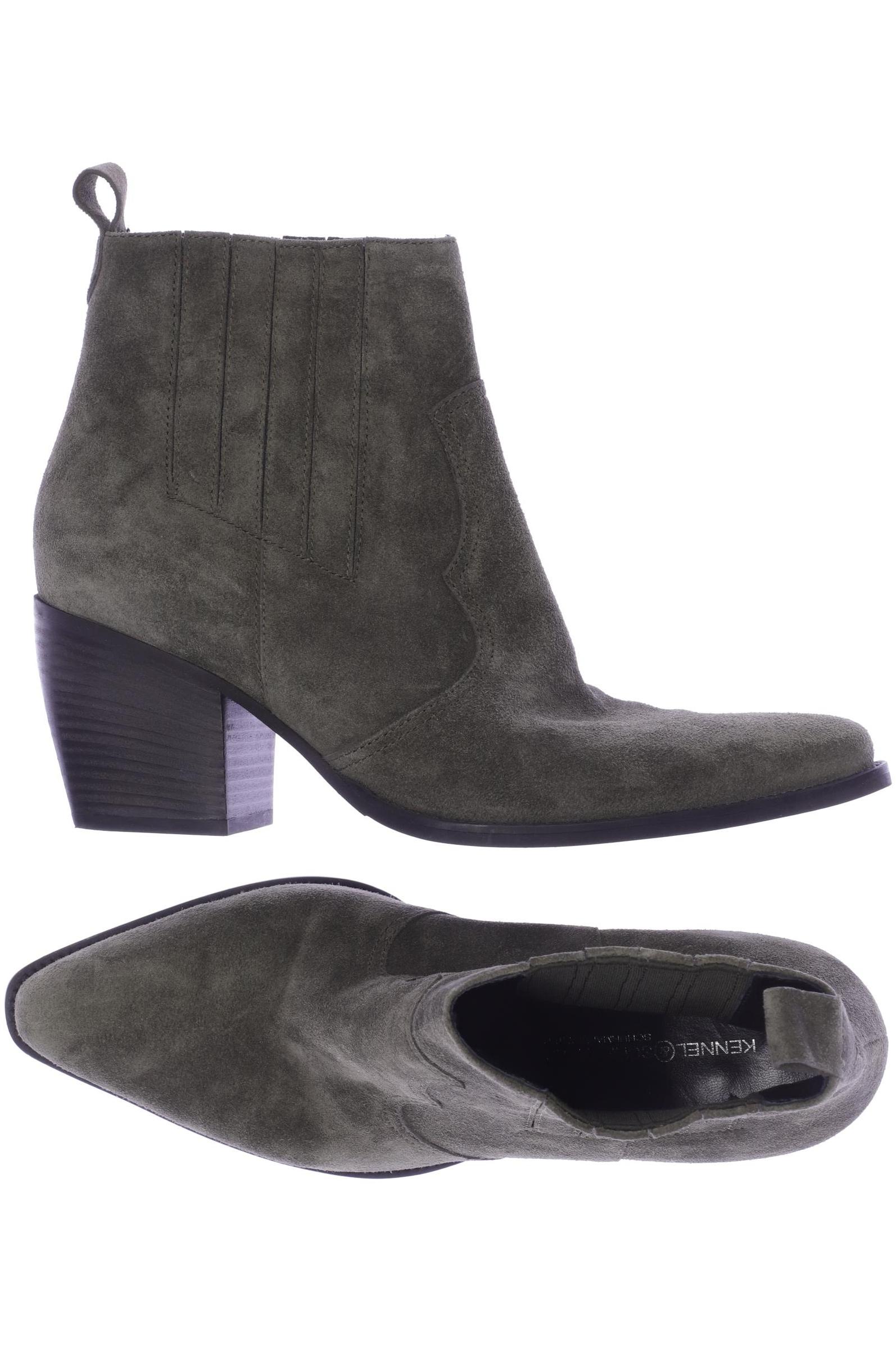 

Kennel & Schmenger Damen Stiefelette, grün, Gr. 6.5