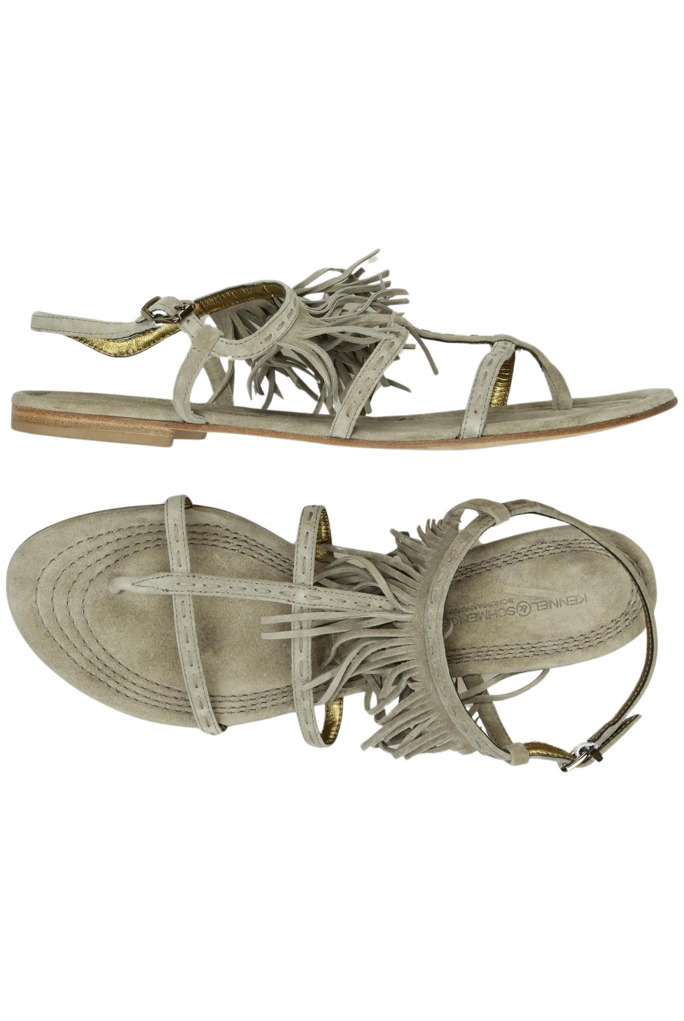 

Kennel & Schmenger Damen Sandale, grau, Gr. 9.5