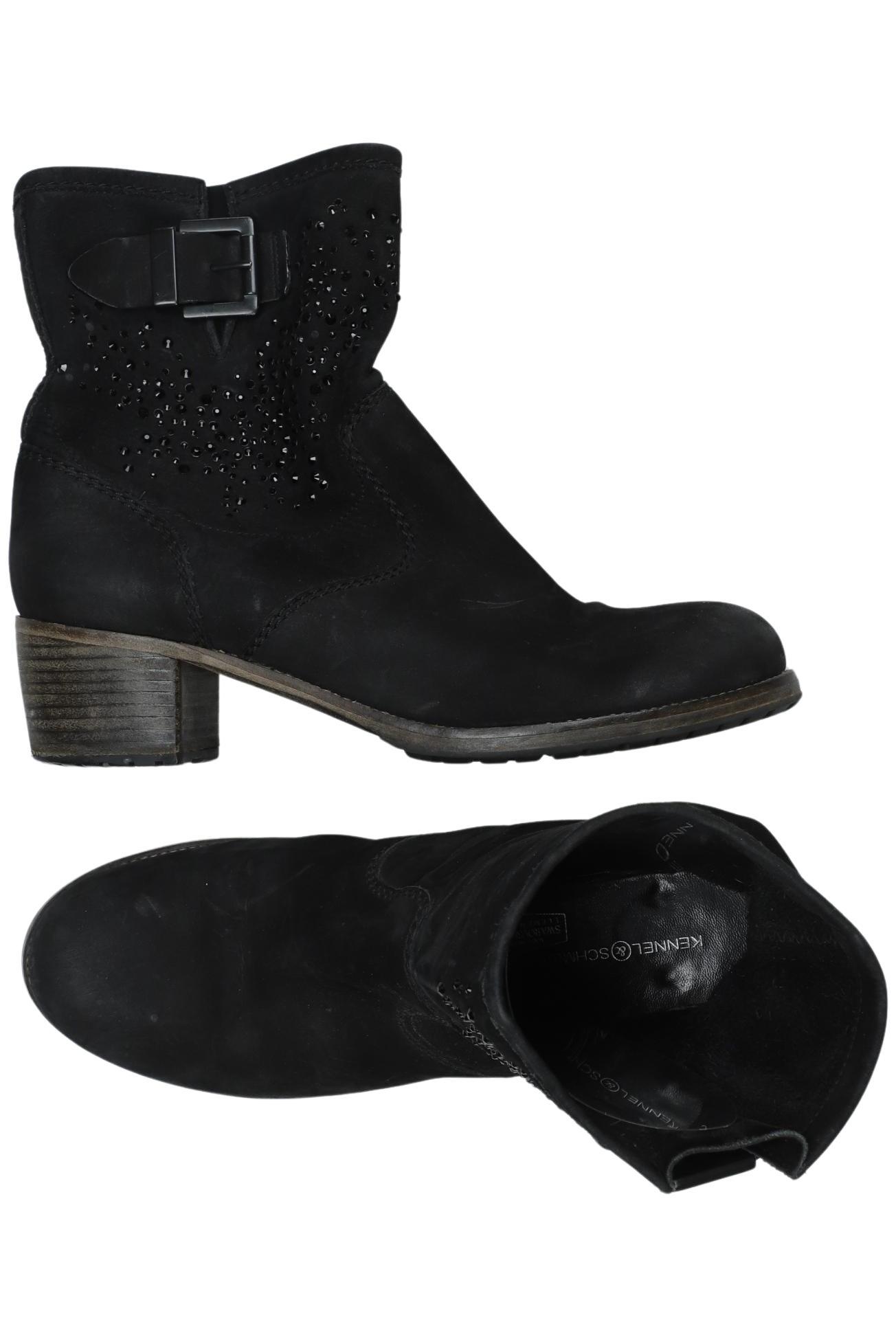 

Kennel & Schmenger Damen Stiefelette, schwarz, Gr. 6.5