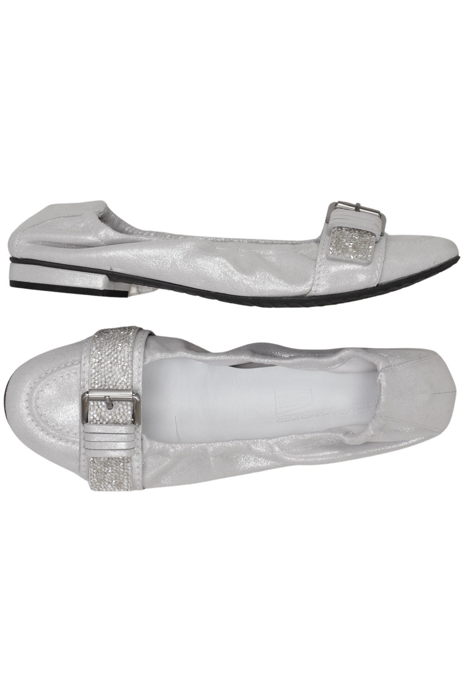 

Kennel & Schmenger Damen Ballerinas, silber, Gr. 7
