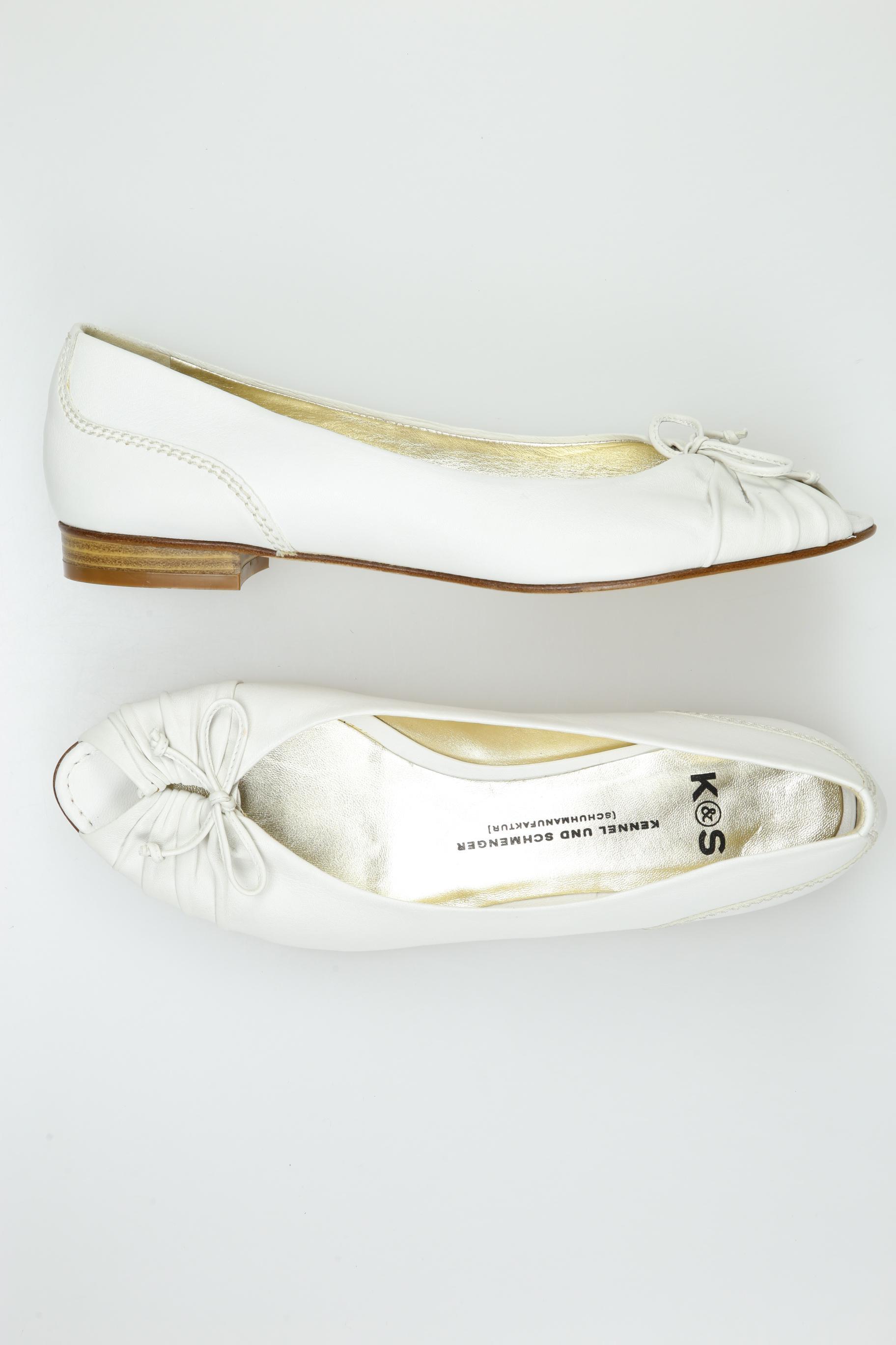 

Kennel & Schmenger Damen Ballerinas, weiß, Gr. 7