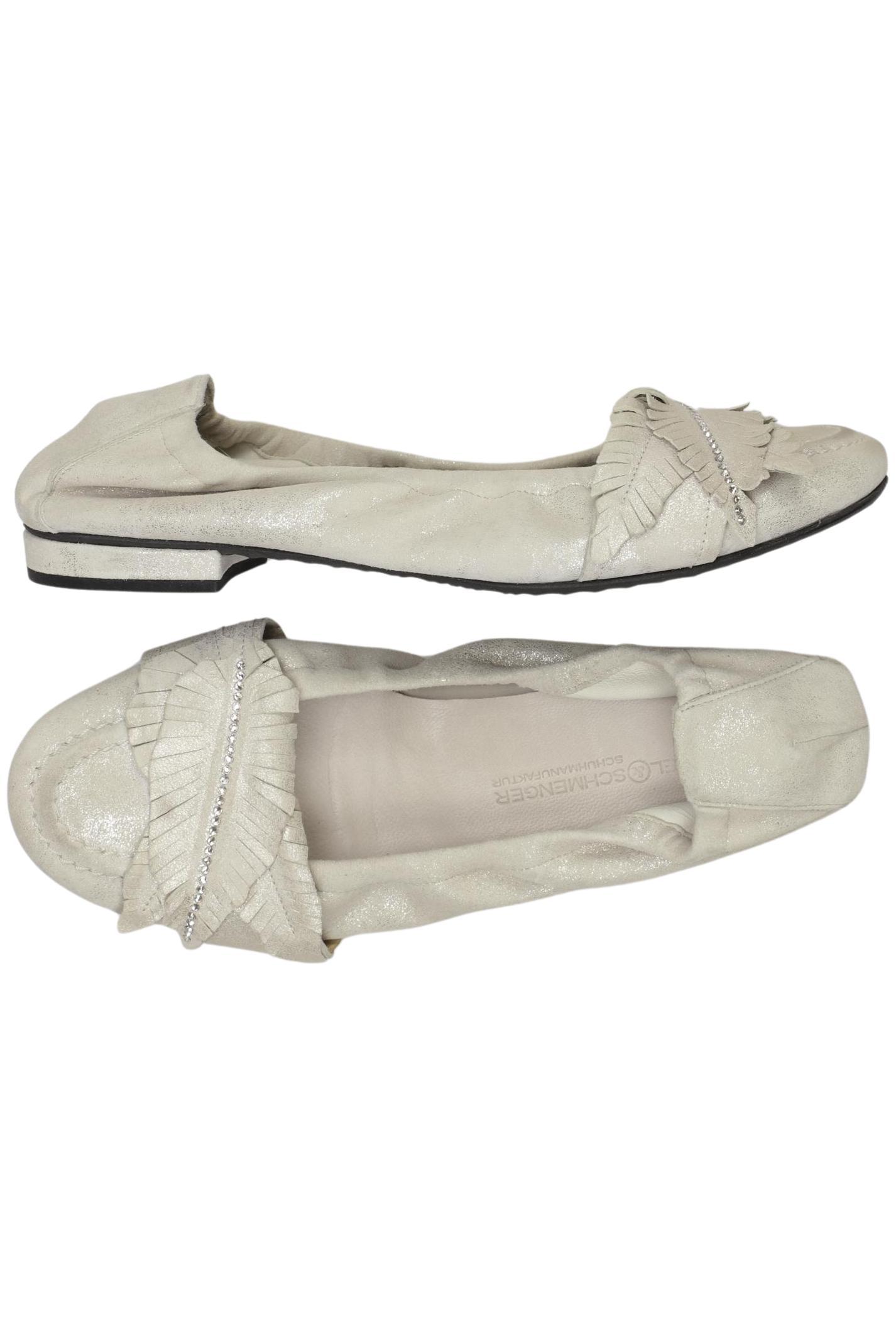 Thumbnail - Kennel &amp; Schmenger Damen Ballerinas, grau, Gr. 4.5