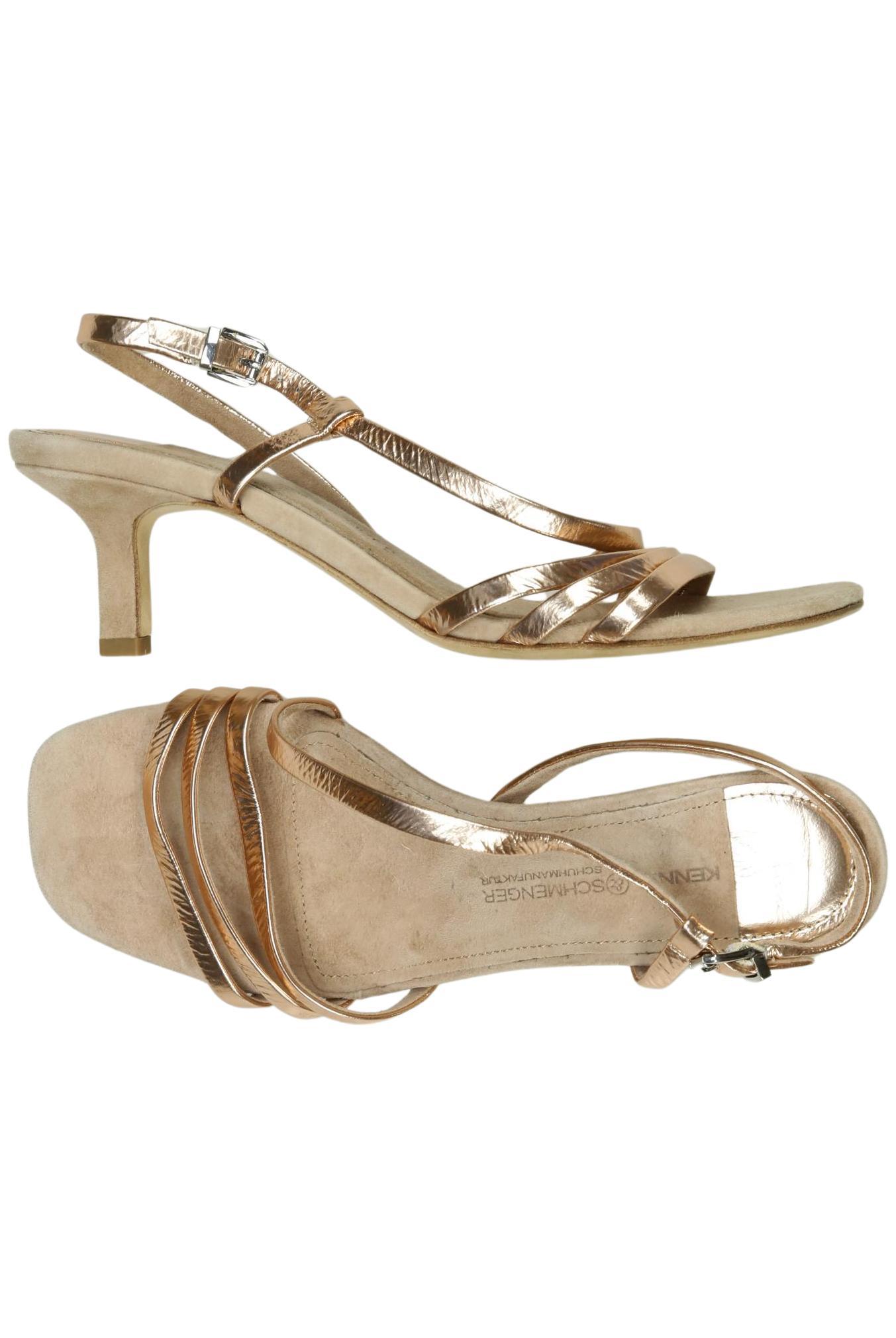 

Kennel & Schmenger Damen Sandale, gold, Gr. 4.5