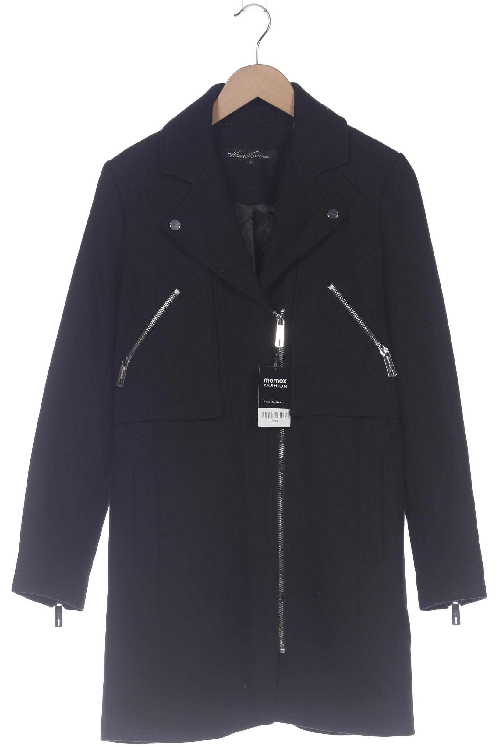 

Kenneth Cole Damen Mantel, schwarz, Gr. 42