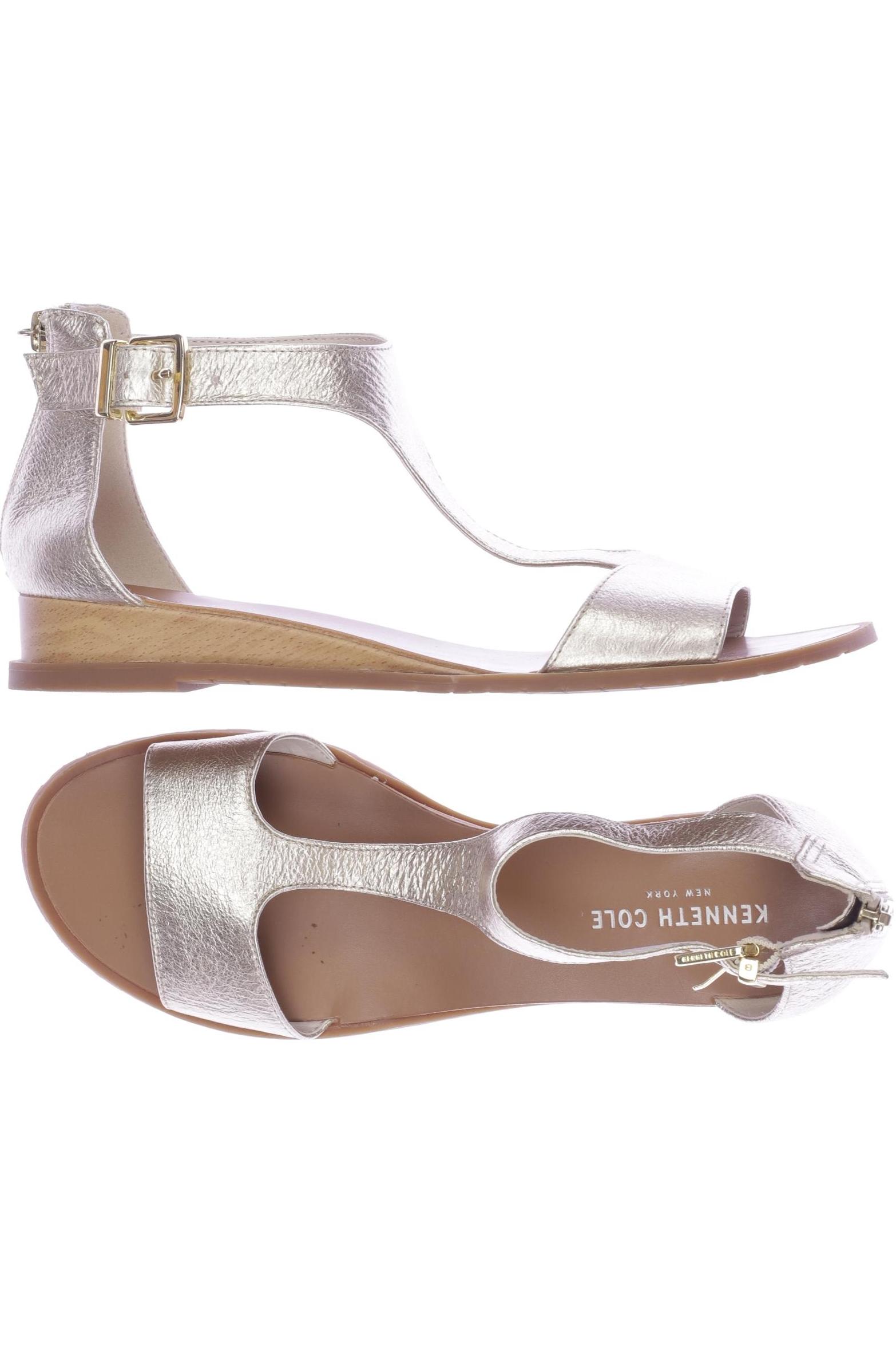 

Kenneth Cole Damen Sandale, gold, Gr. 8.5
