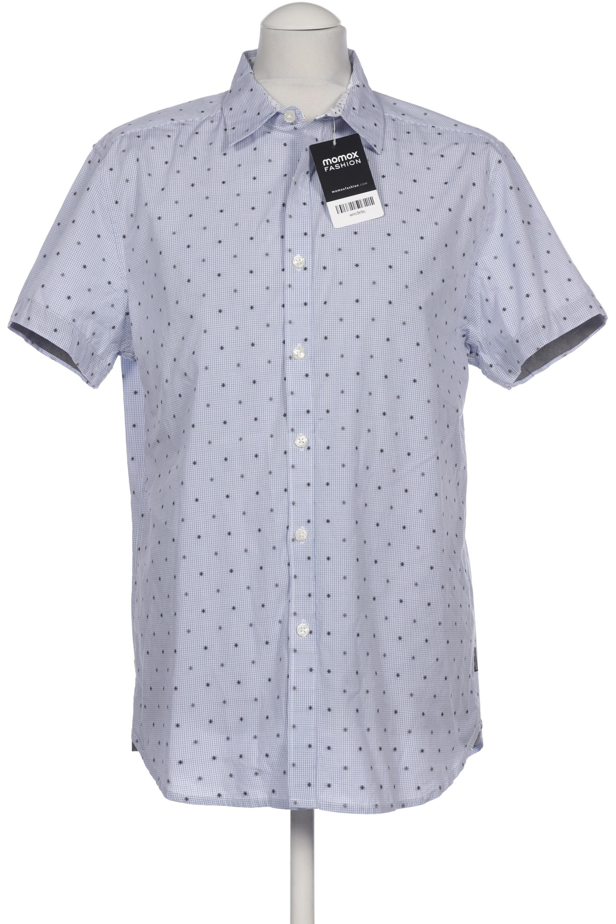 

Kenneth Cole Herren Hemd, hellblau, Gr. 48