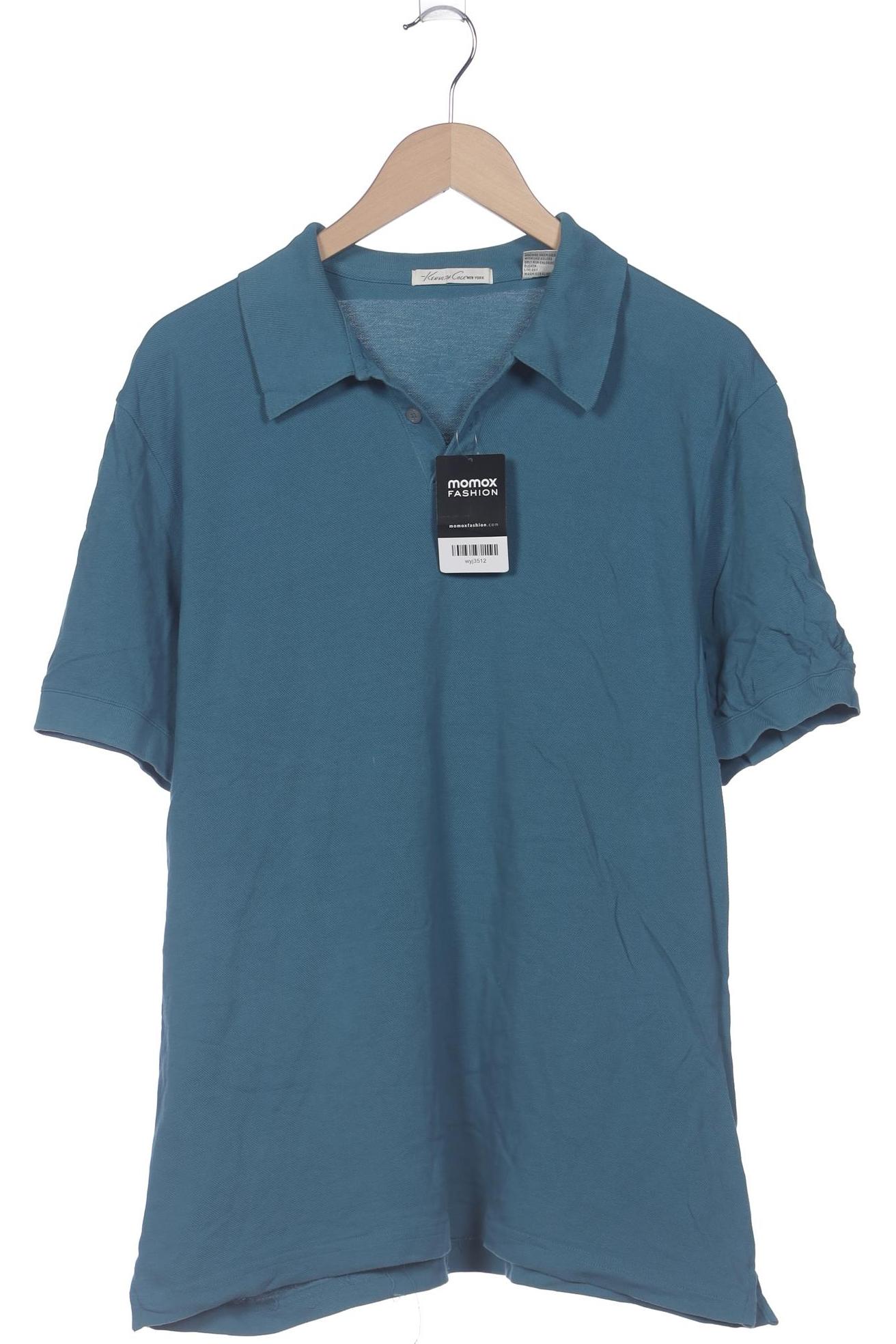 

Kenneth Cole Herren Poloshirt, blau, Gr. 52