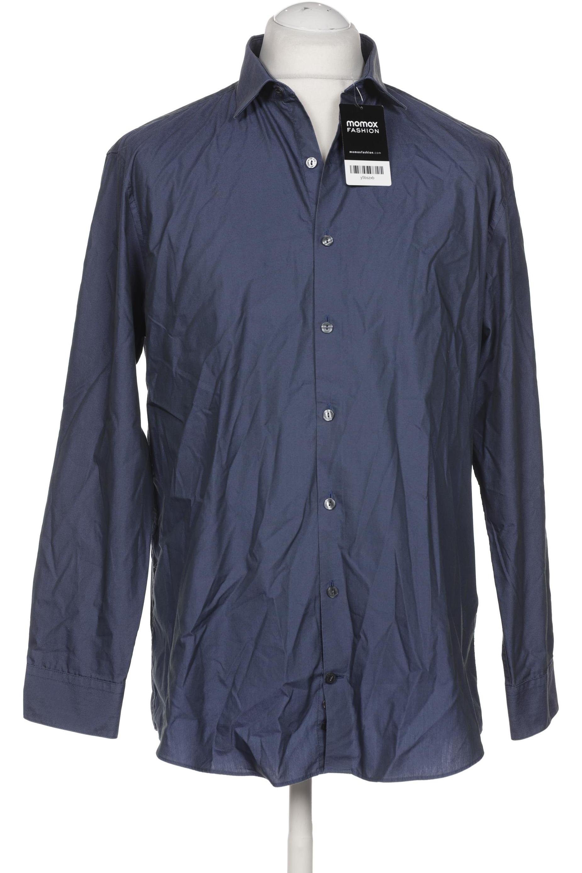 

Kenneth Cole Herren Hemd, marineblau, Gr. 16.5