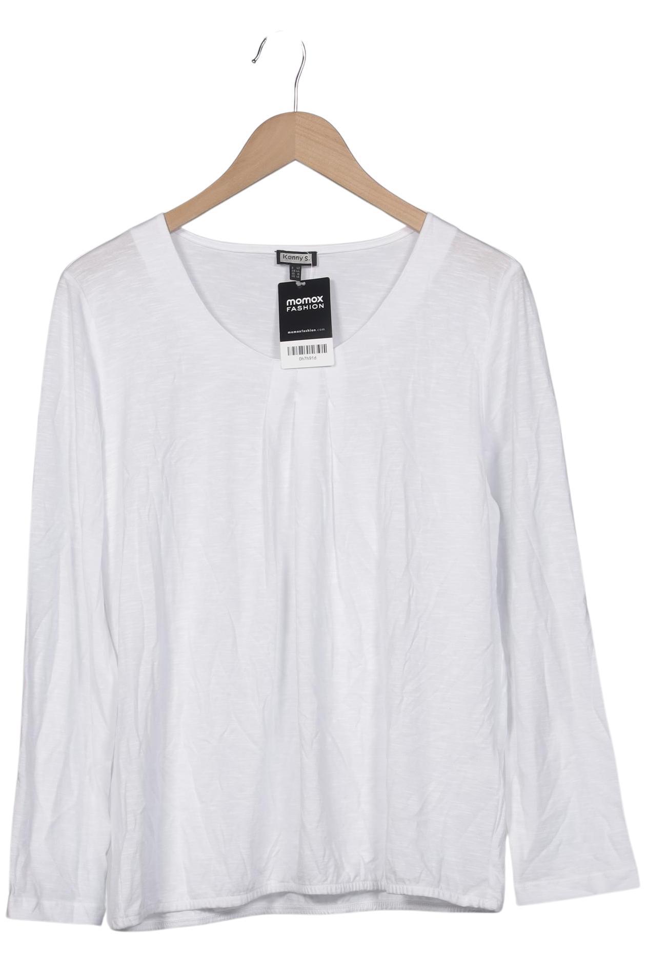 

Kenny S. Damen Langarmshirt, weiß, Gr. 42