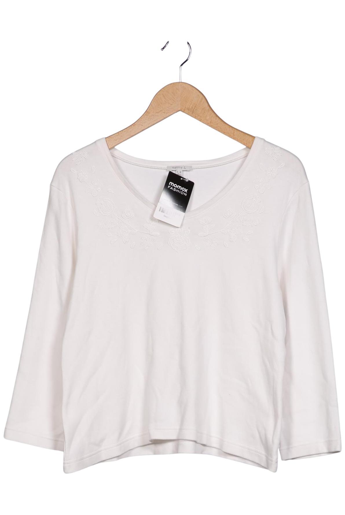 

Kenny S. Damen Langarmshirt, cremeweiß, Gr. 40