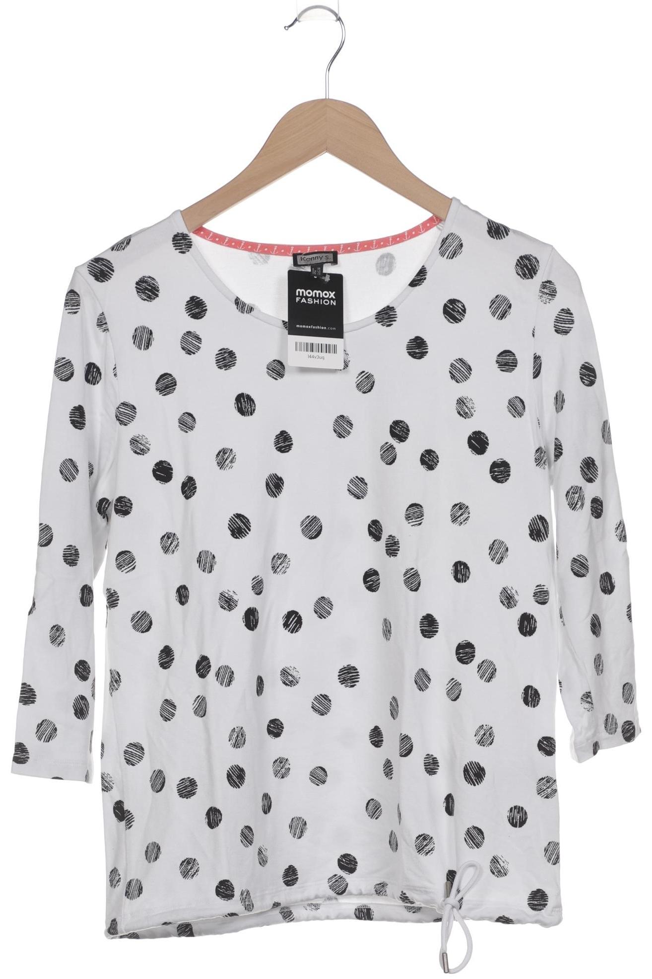 

Kenny S. Damen Langarmshirt, weiß, Gr. 38