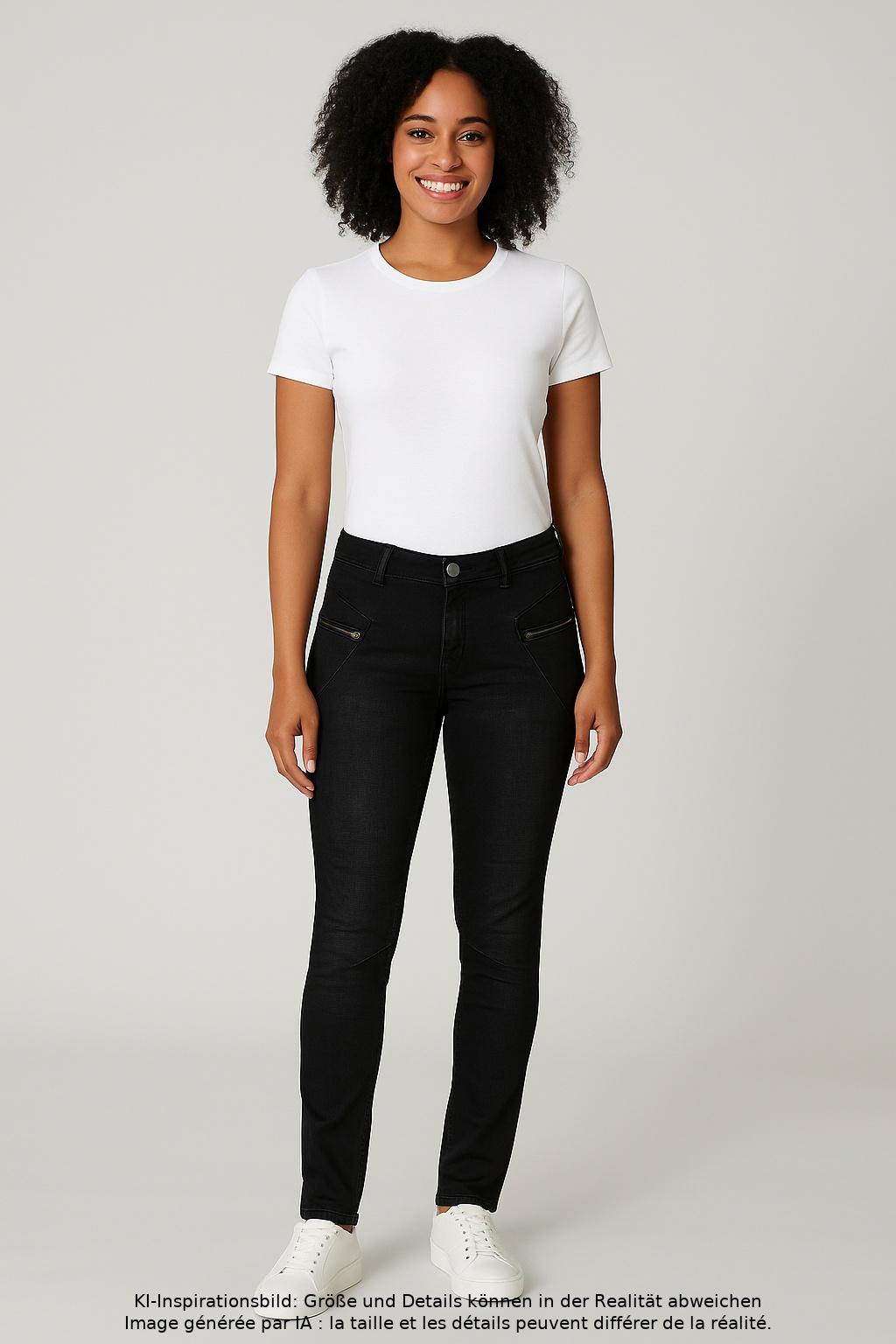 

Kenny S. Damen Jeans, schwarz, Gr. 38