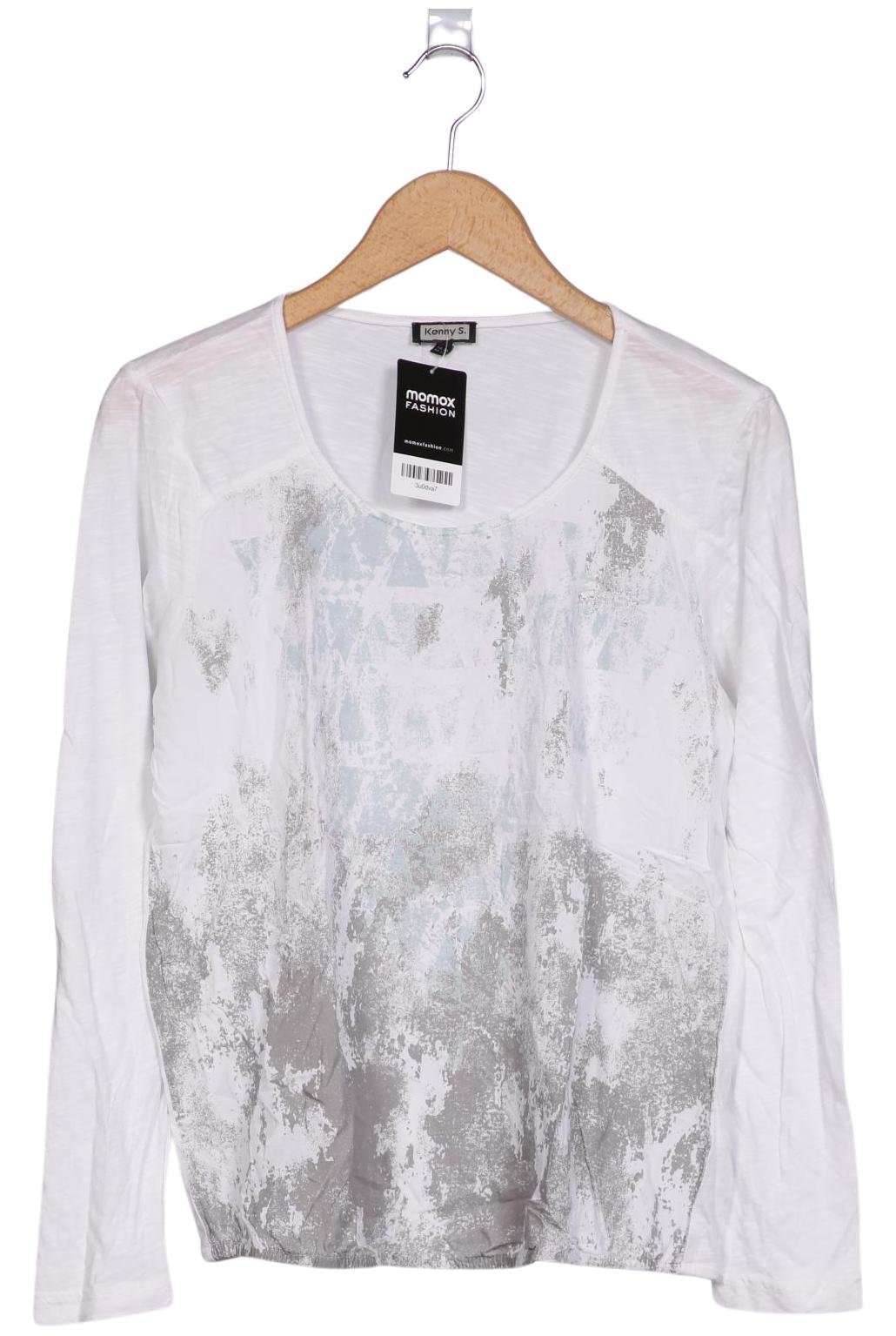 

Kenny S. Damen Langarmshirt, weiß, Gr. 38