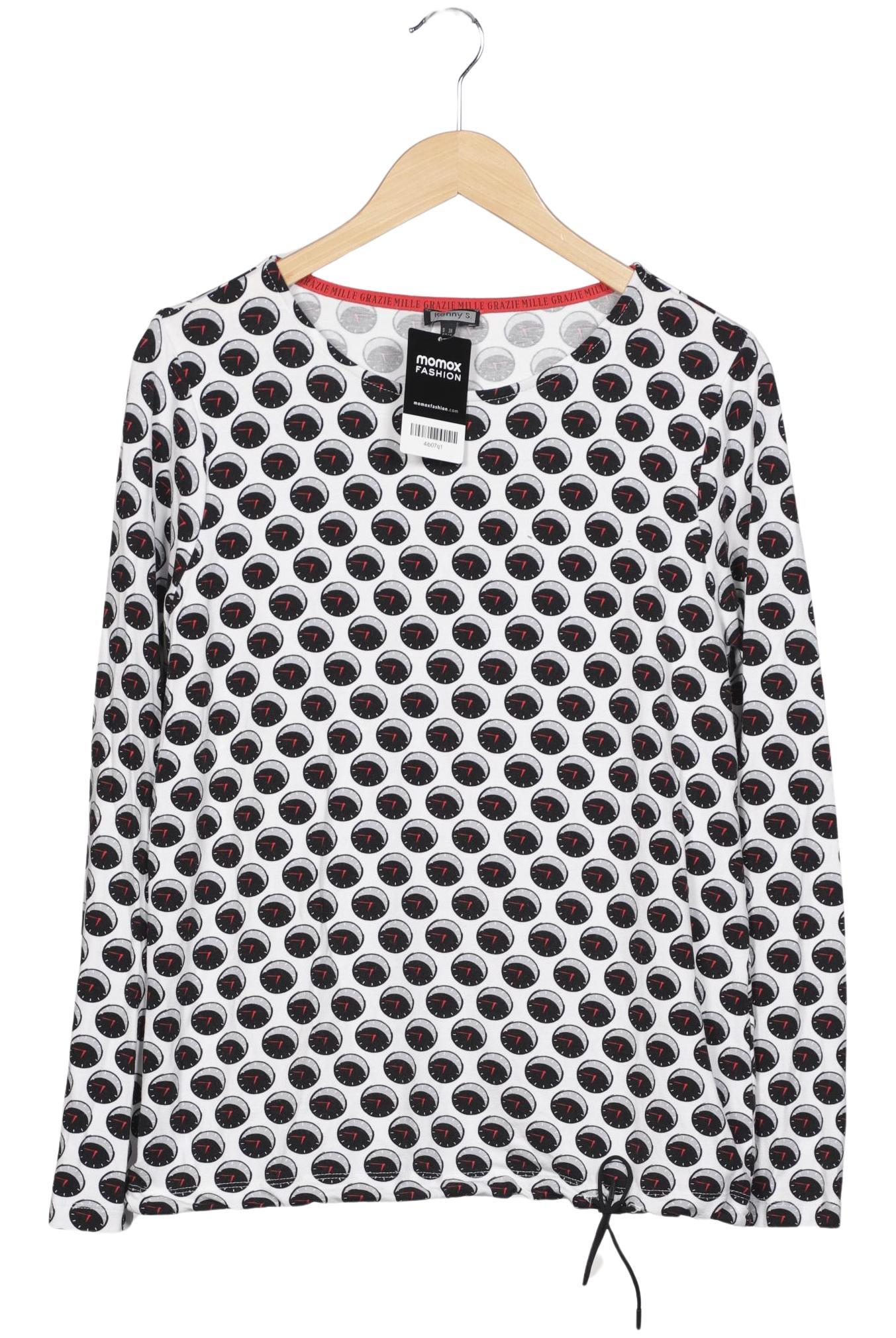 

Kenny S. Damen Langarmshirt, weiß, Gr. 38