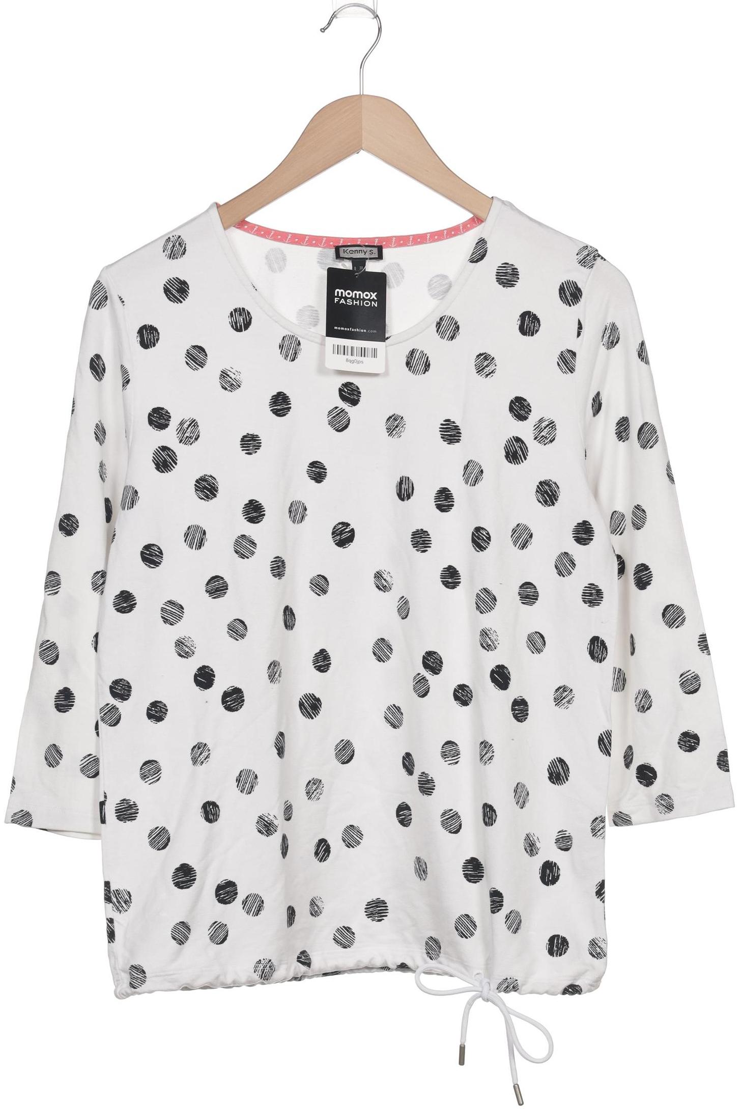 

Kenny S. Damen Langarmshirt, weiß, Gr. 38