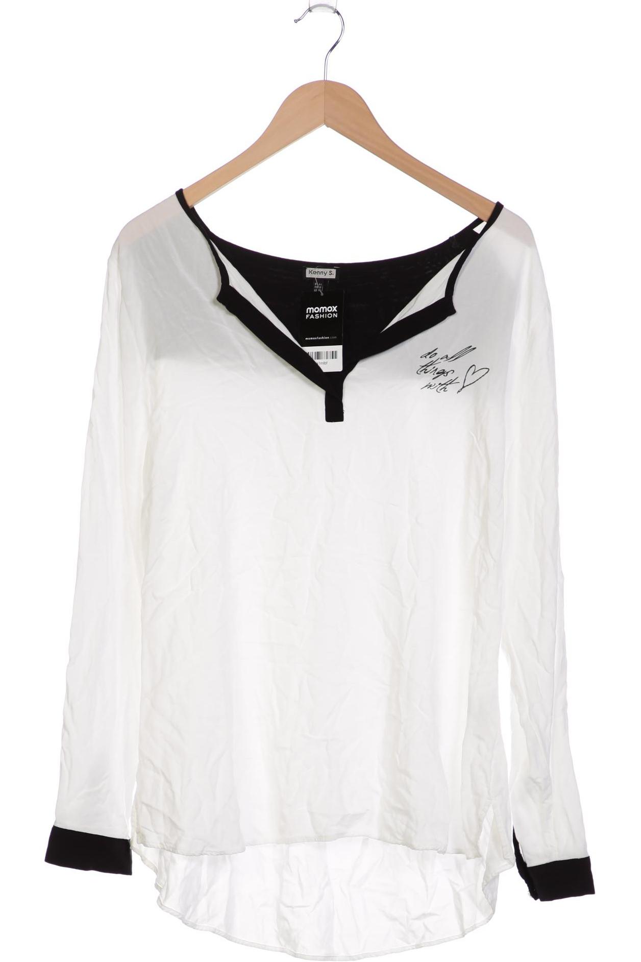 

Kenny S. Damen Langarmshirt, weiß, Gr. 44