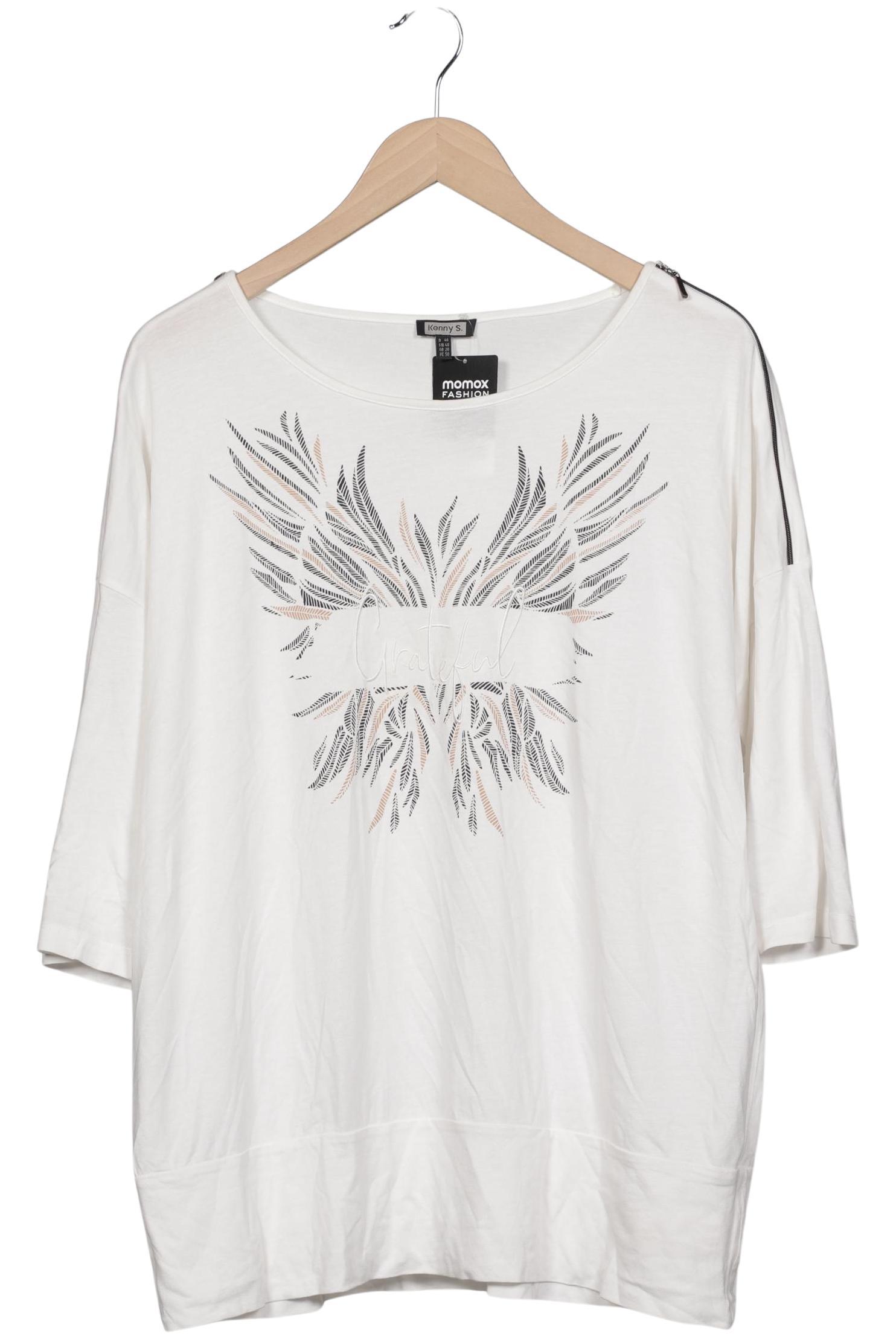 

Kenny S. Damen Langarmshirt, weiß, Gr. 46