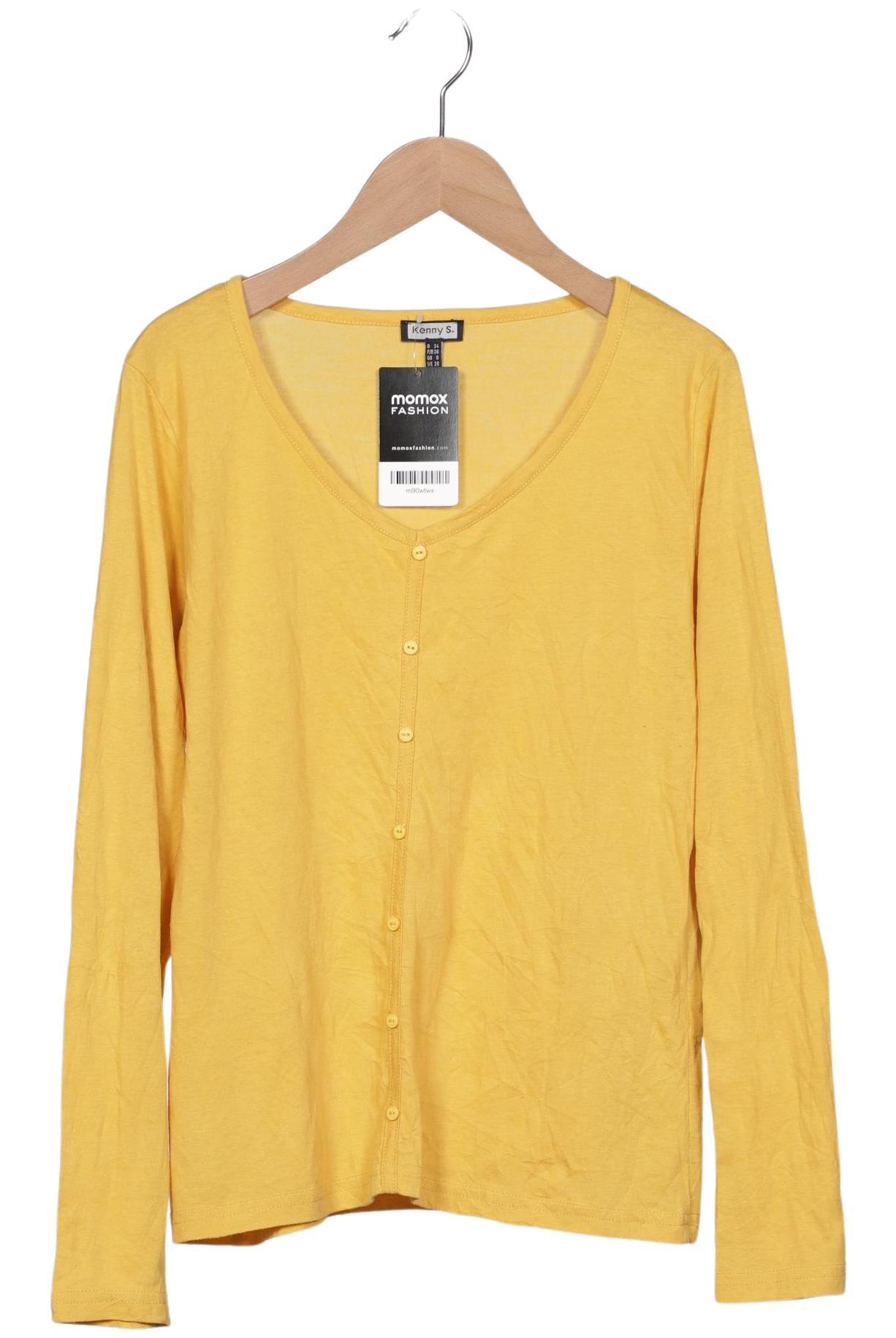 

Kenny S. Damen Langarmshirt, gelb, Gr. 34