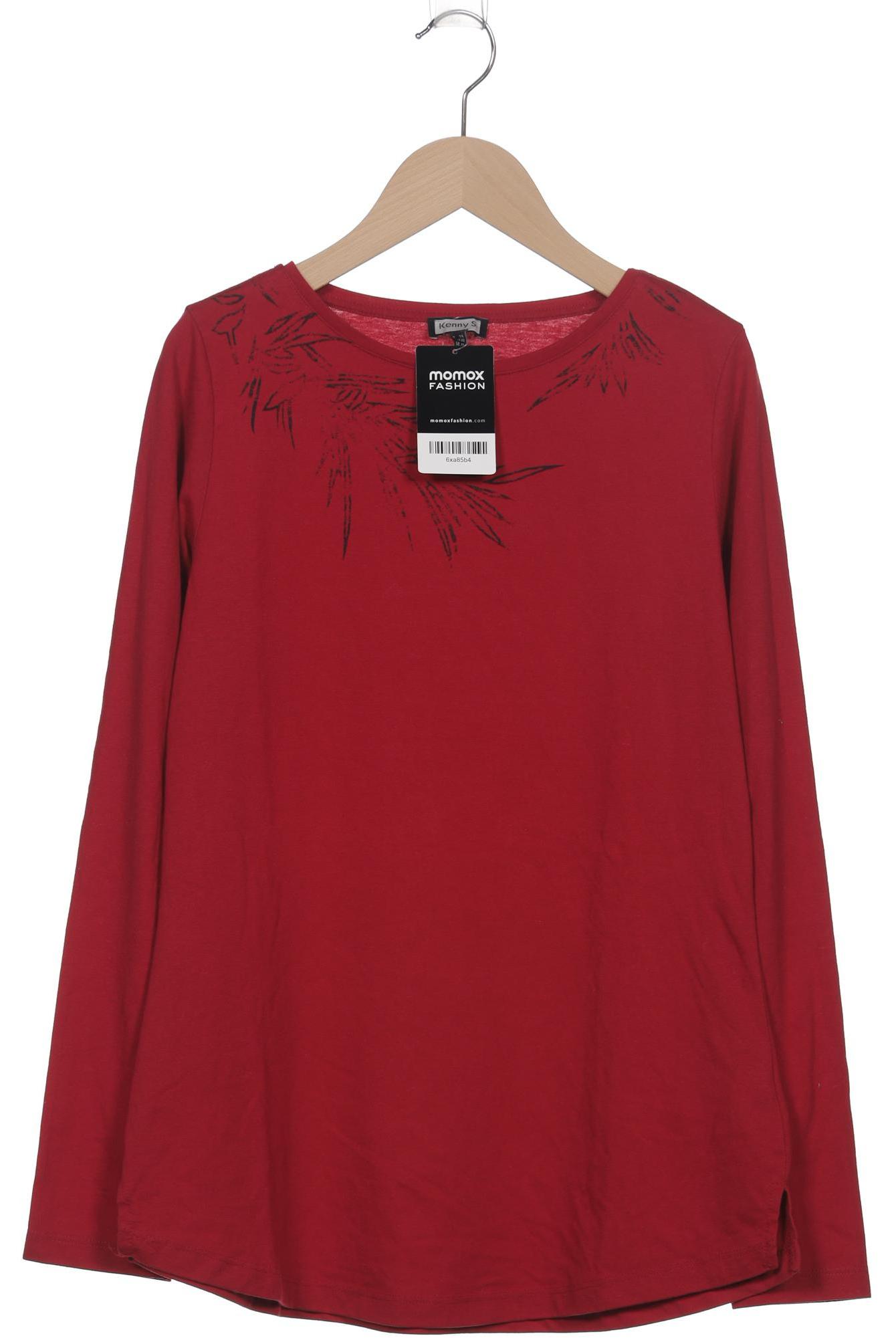 

Kenny S. Damen Langarmshirt, rot, Gr. 36