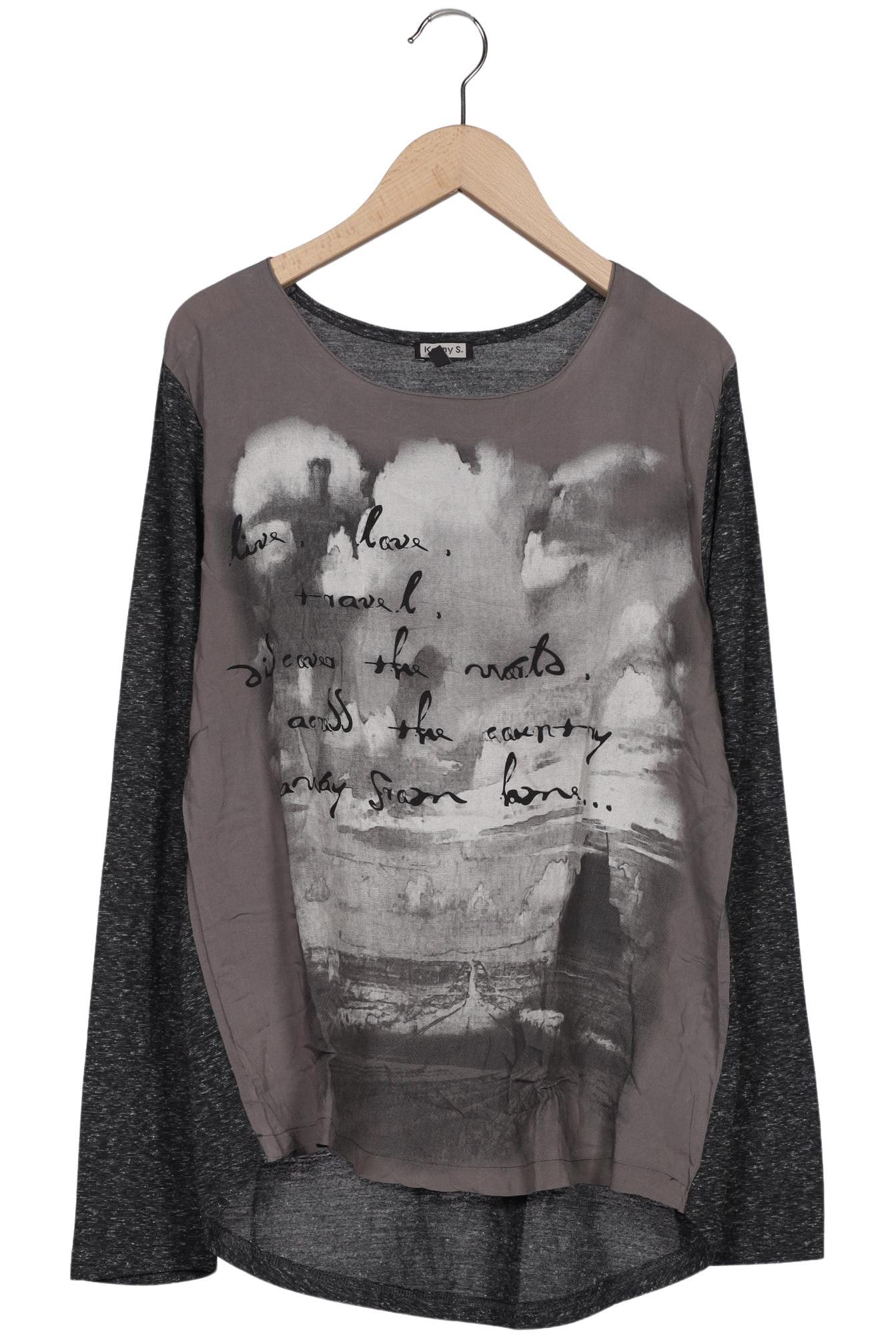 

Kenny S. Damen Langarmshirt, grau, Gr. 38